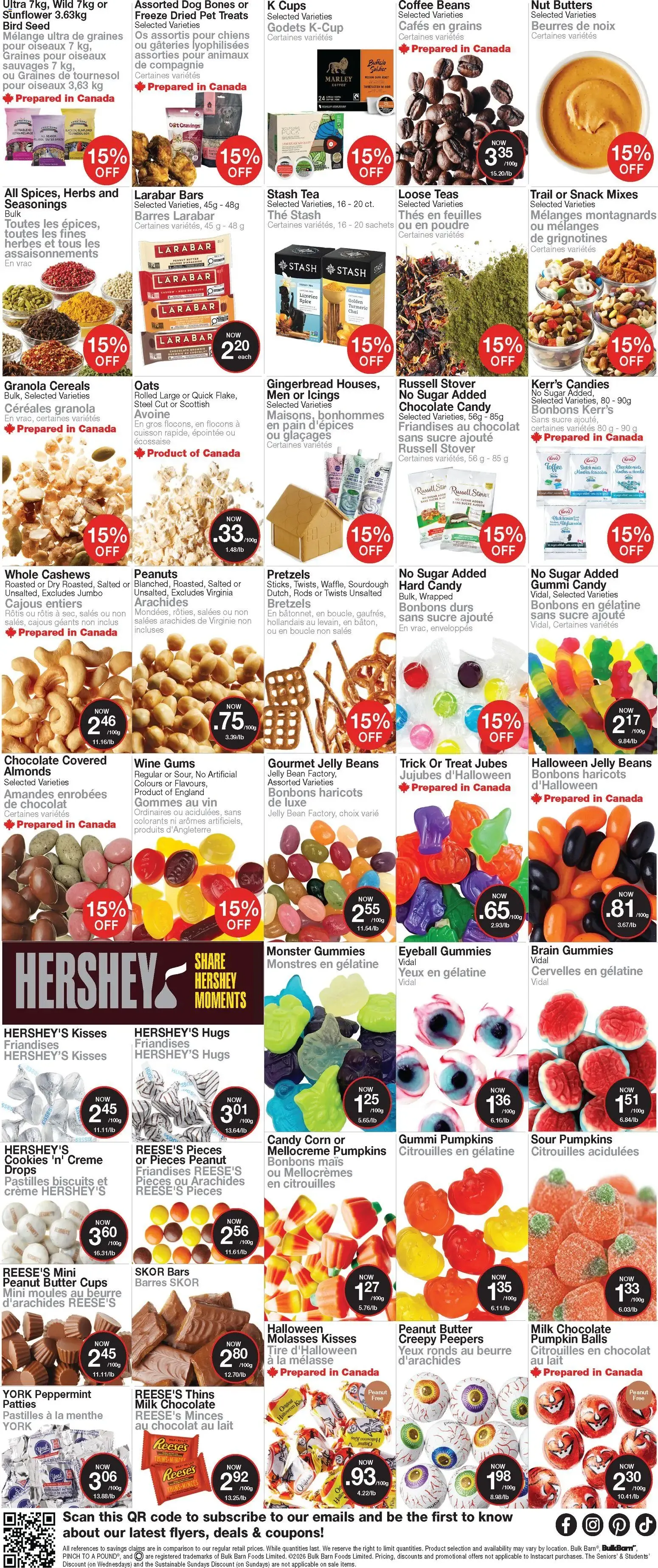 Bulk Barn circulaire from Oct 22, 2026 > weekly specials & deals from October 22 to November 4 2026 - flyer page 2