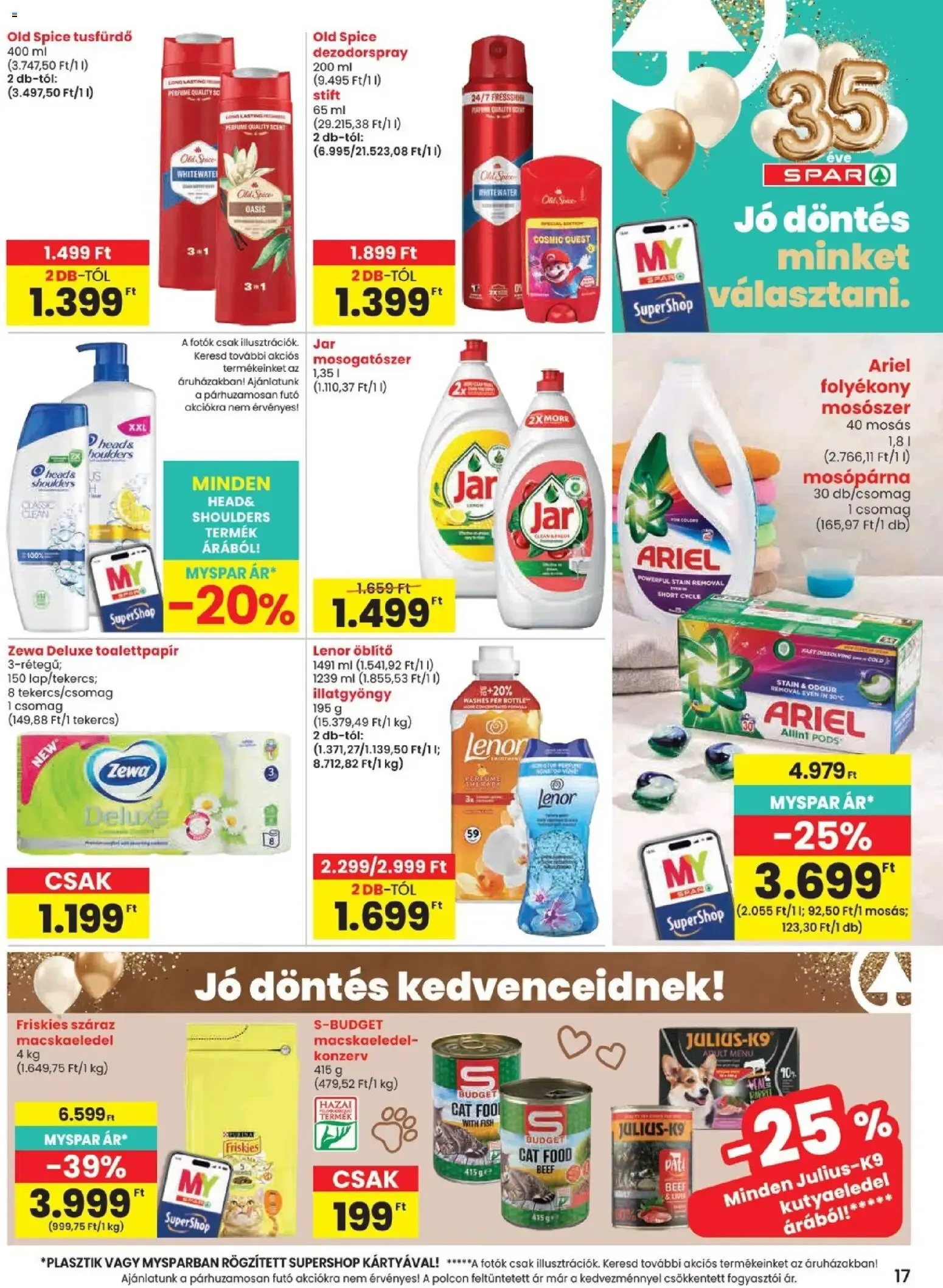 Katalógus Spar akciós újság - 2026.09.03.-tól szeptember 3.-tól szeptember 9.-ig 2026. - Oldal 17