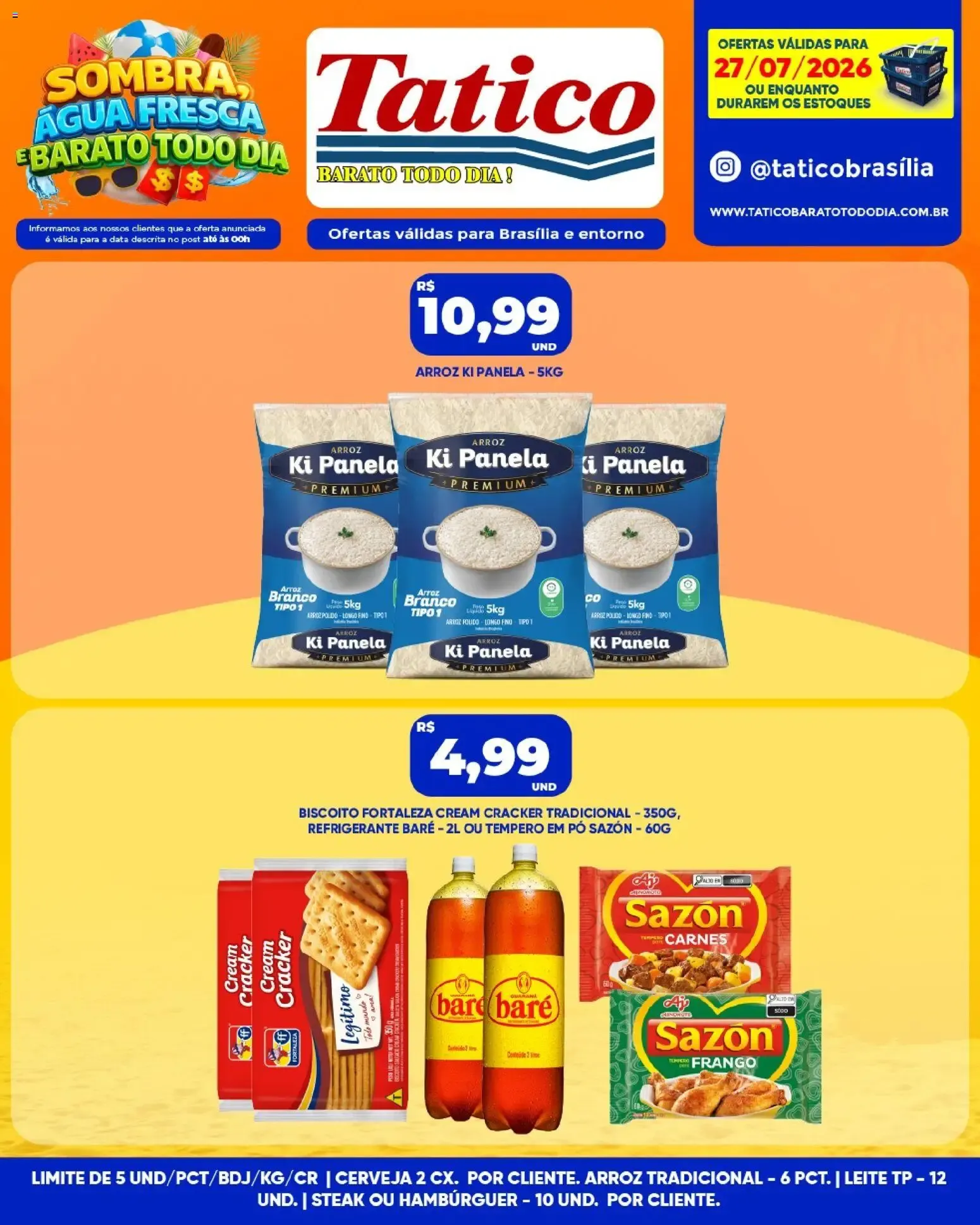 Encarte de Tatico ofertas do Dia de 27/07/2026 | Promoções Online 27 de julho até 27 de julho 2026 - Pagina 6
