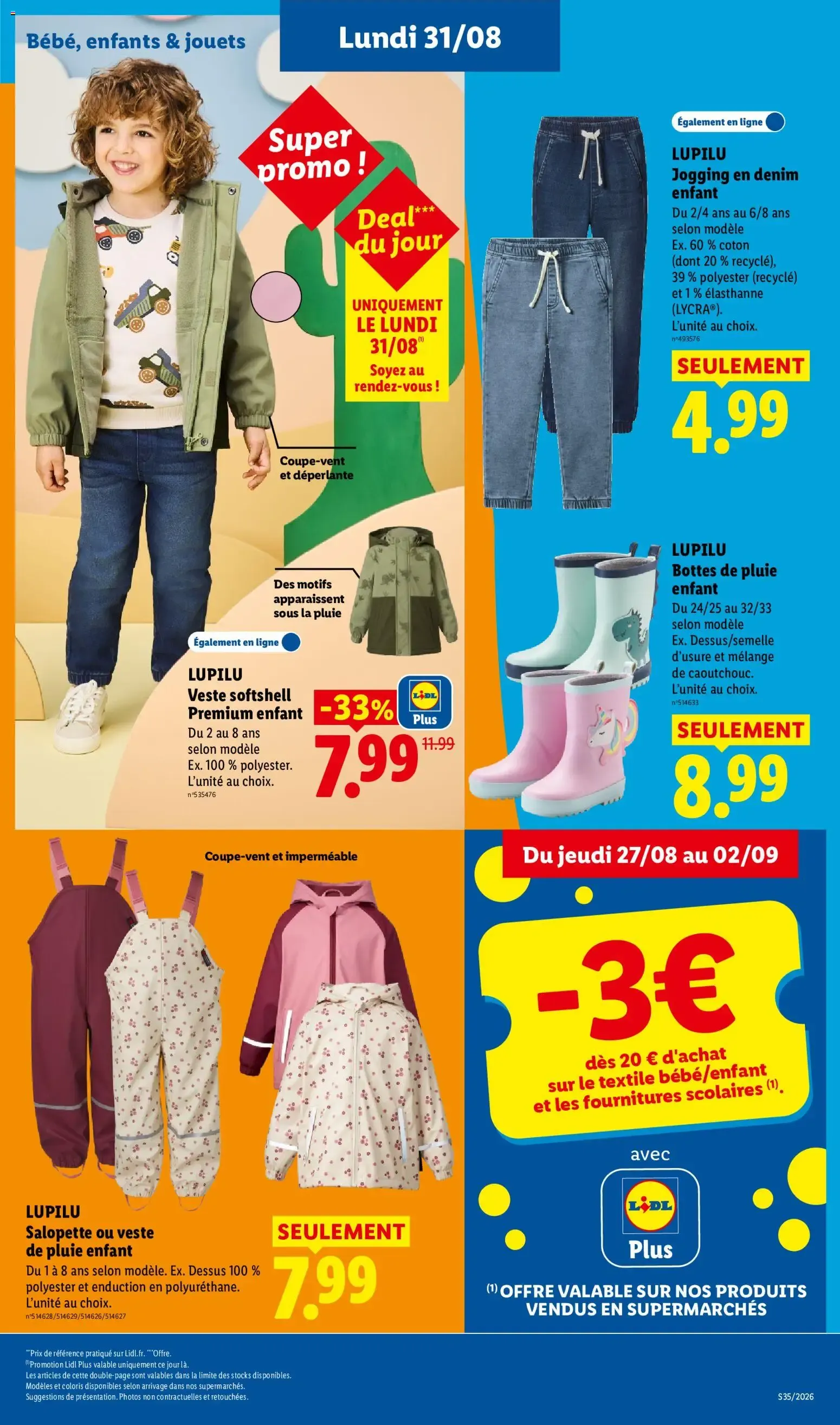 LIDL La rentrée des économies du 27 août au 2 septembre 2026 - Catalogue page 57