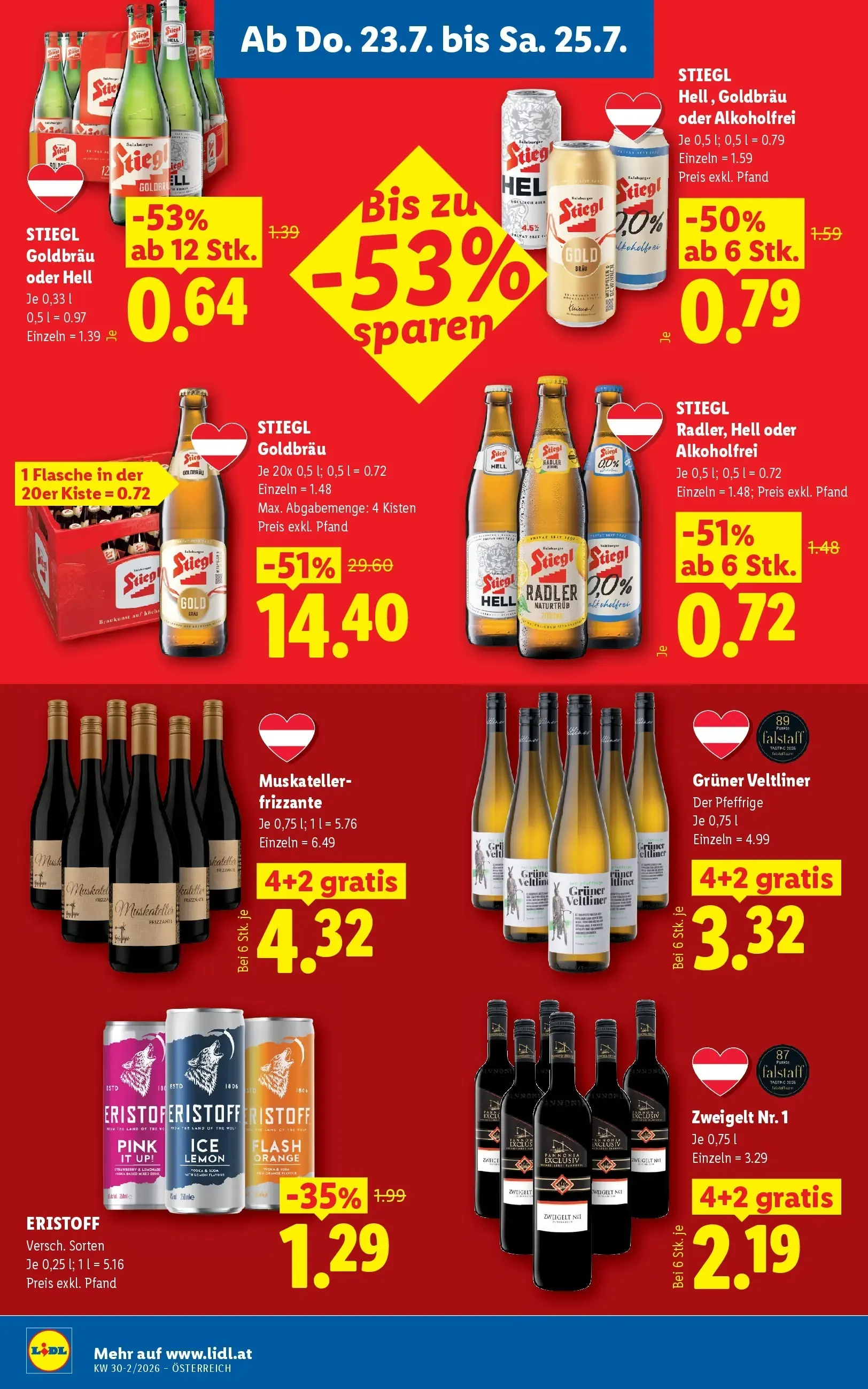 Lidl Flugblatt von 23. Juli bis 25. Juli 2026 - Flugblätt seite  12
