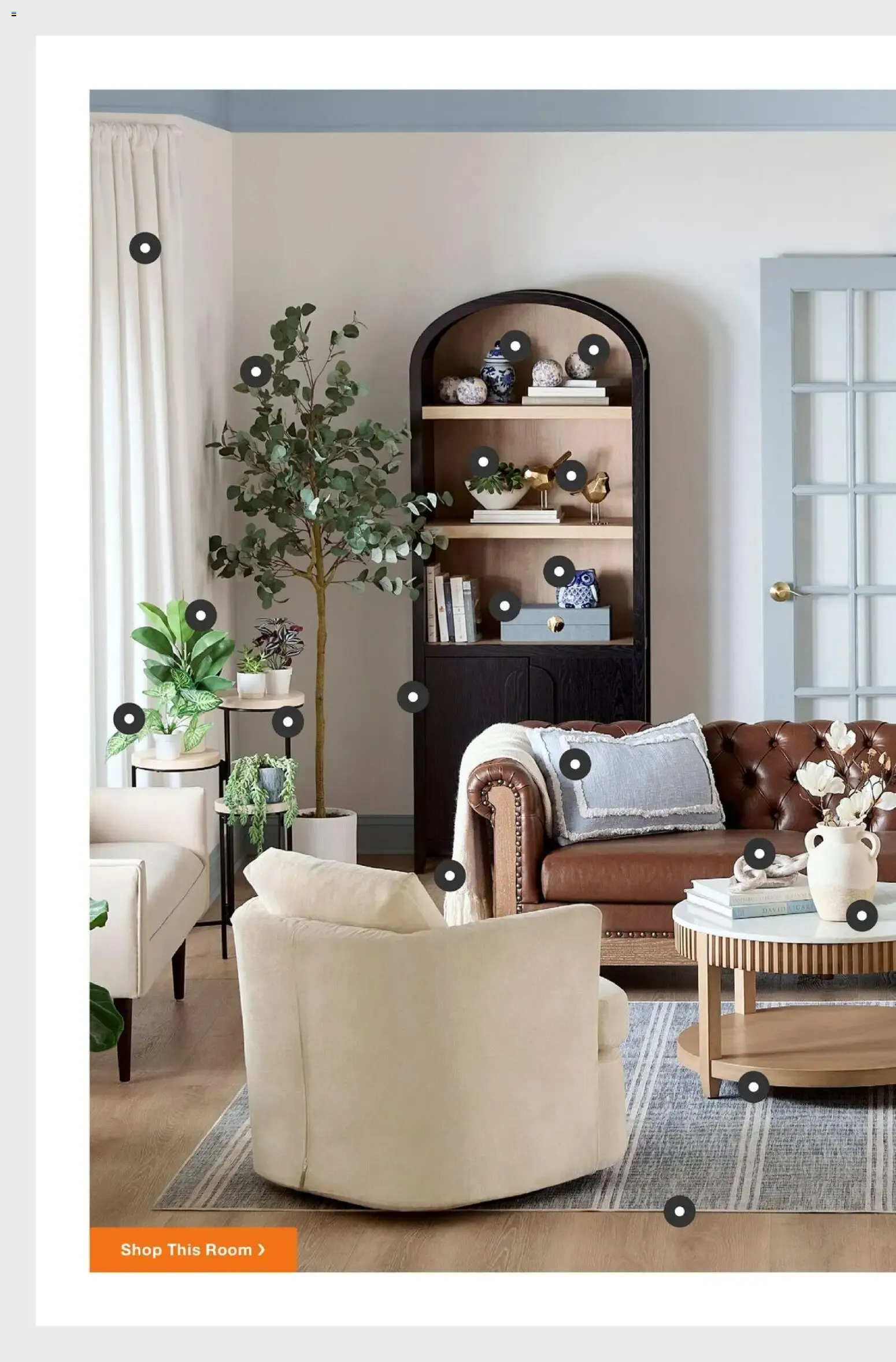 Weekly promotion Home Depot: Beautifully Livable - Hasta 30% OFF en muebles y decoración spanning from August 20 to September 7 2026 - Page 2 for Catalogue 365