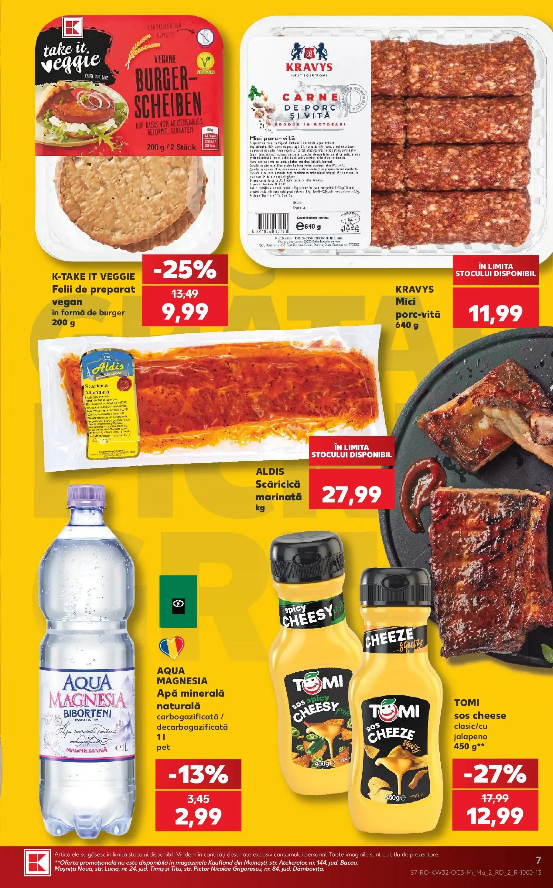 Catalog Kaufland: Un grătar reușit și berea potrivită de la 5 august până la 11 august 2026 - Revista Pagina 7