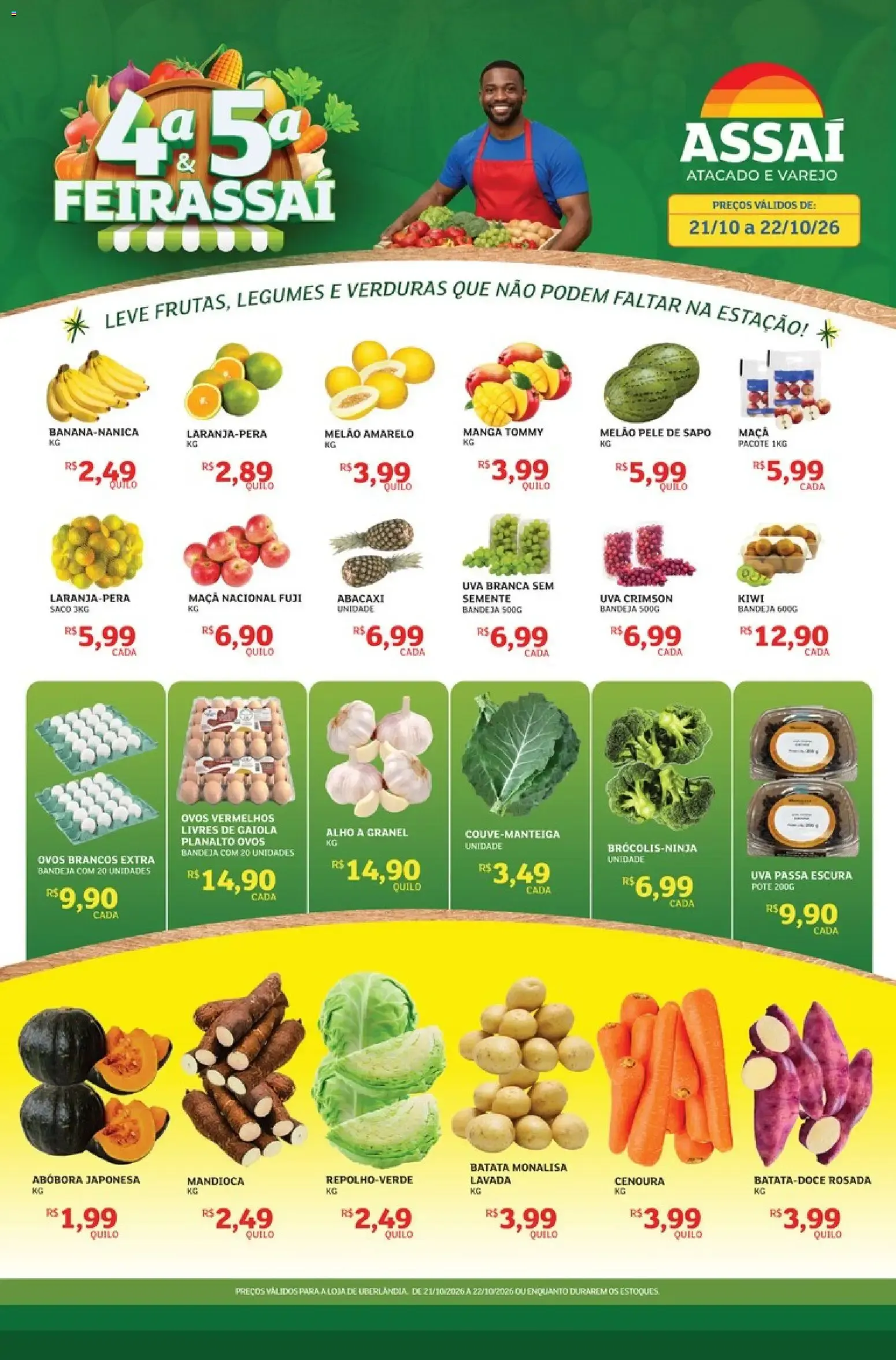 Encarte de Assaí Atacadista ofertas - MG de 21/10/2026 | Promoções Online 21 de outubro até 22 de outubro 2026 - Pagina 1