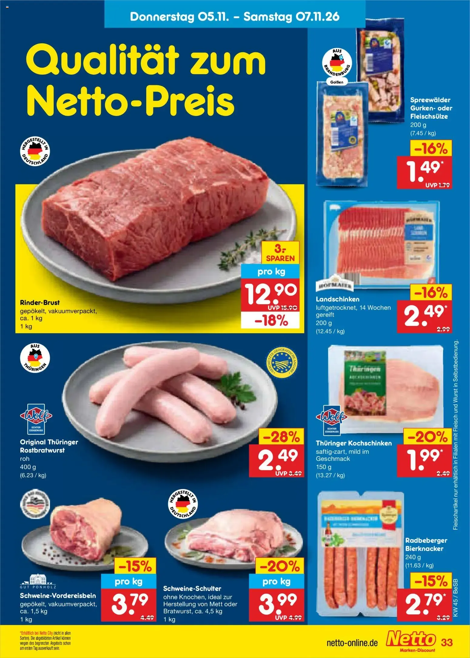 Netto Marken-Discount Prospekt (ab 02.11.2026) » Angebote von 2. November bis 7. November 2026 - Prospekt seite 51