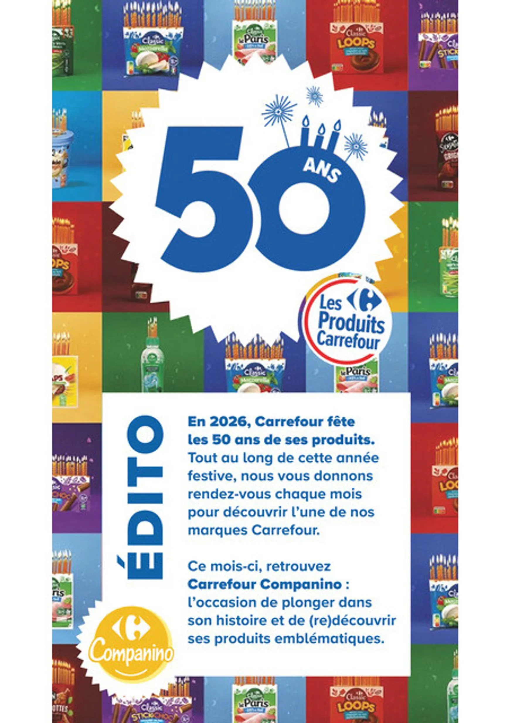 Current Carrefour Market - Découvrez la Marque Carrefour Companino leaflet valid from du mardi 04/08/2026 to du lundi 07/09/2026 du 4 août au 7 septembre 2026 - Catalogue page 2