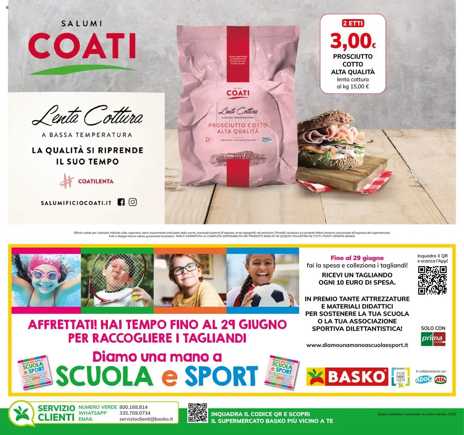 Nuovo Basko volantino Pronti in tavola dal 23/06/2026 > offerte anteprima 🛍️ da 23 giugno a 6 luglio di 2024 - Pagina del volantino 4