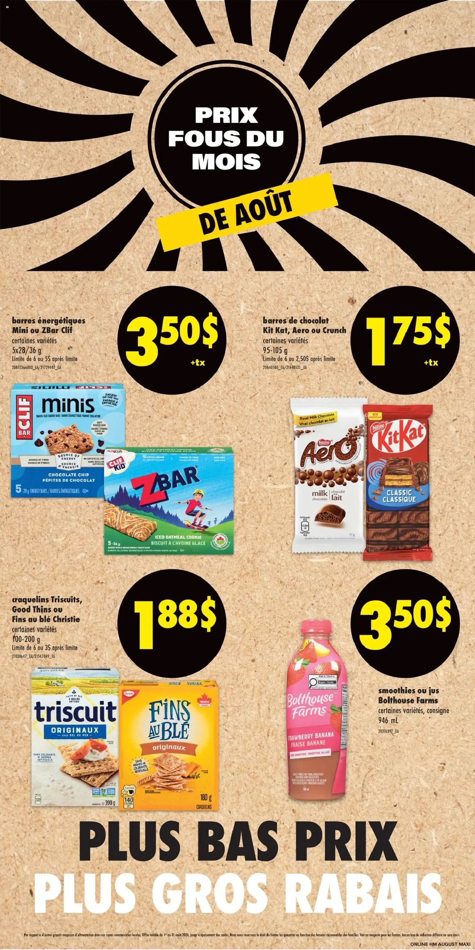 Maxi: Fou Raide - Du jeudi 27 août au mercredi 2 septembre 2026 from August 27 to September 2 2026 - flyer page 3