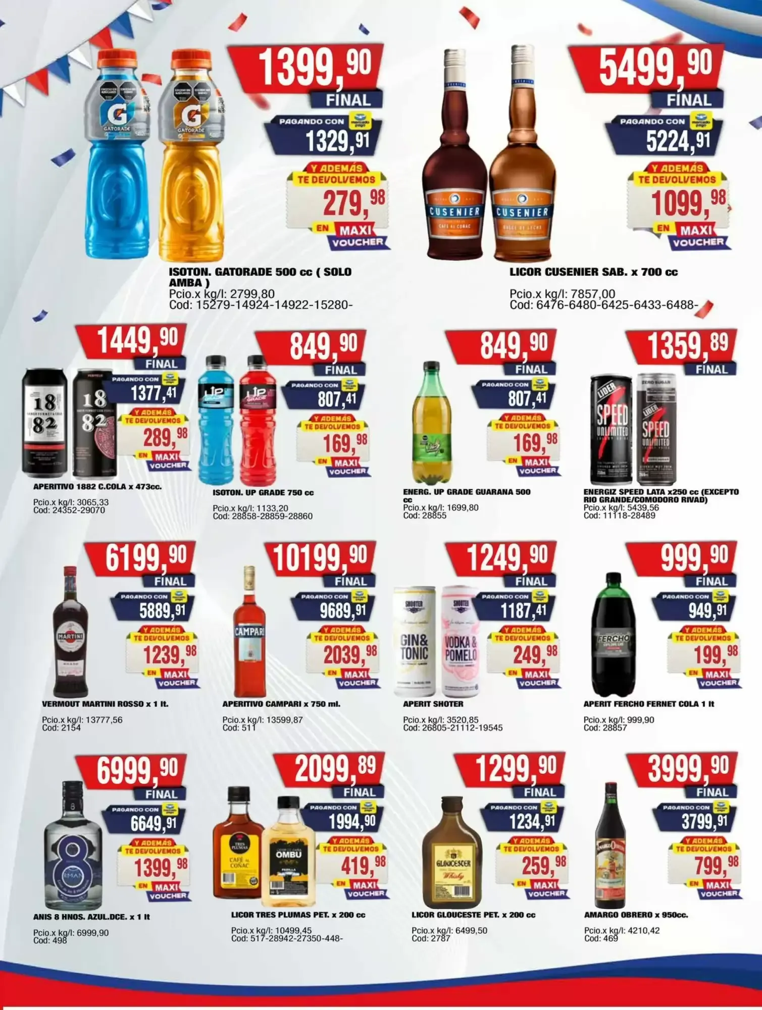 Ofertas de SUPERMERCADO MAYORISTA MAXICONSUMO 3 de agosto al 9 de agosto 2026 - Página 21 del catálogo