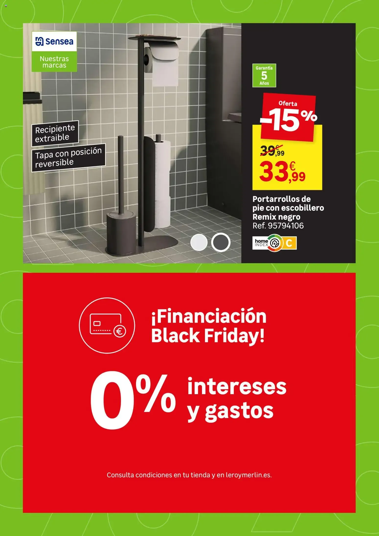 Catálogo de Leroy Merlin BLACK FRIDAY folleto de 20/10/2026 20 de octubre al 16 de noviembre 2026 - Página 27