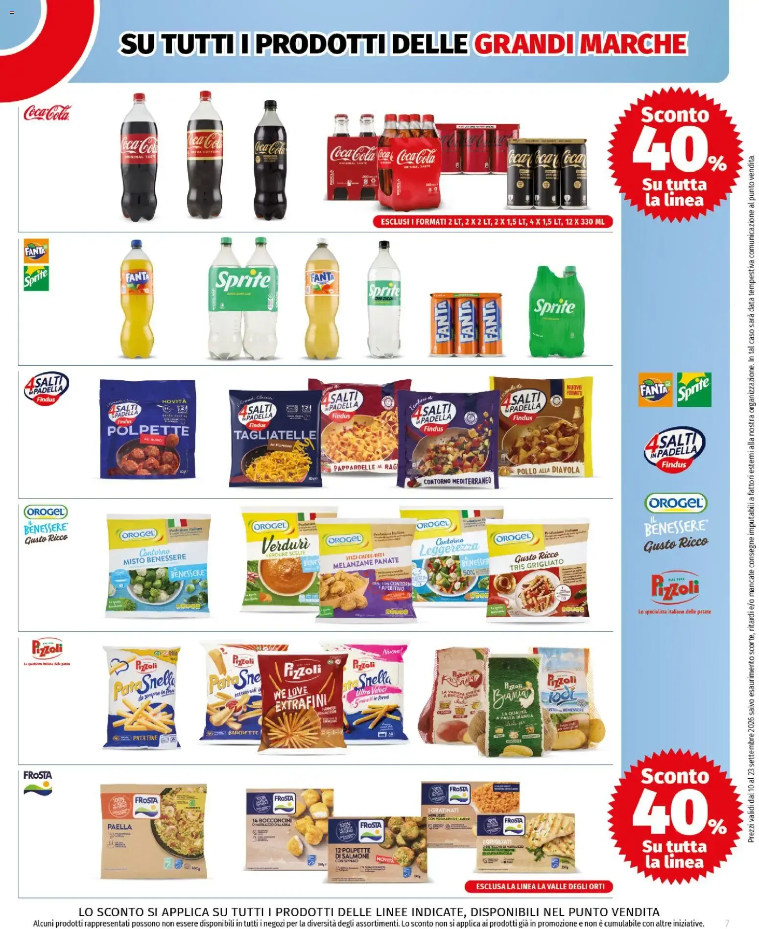 Coop Superstore: Scegli tu Grandi Marche con sconti da 10 settembre a 23 settembre di 2026 - Pagina del volantino 7