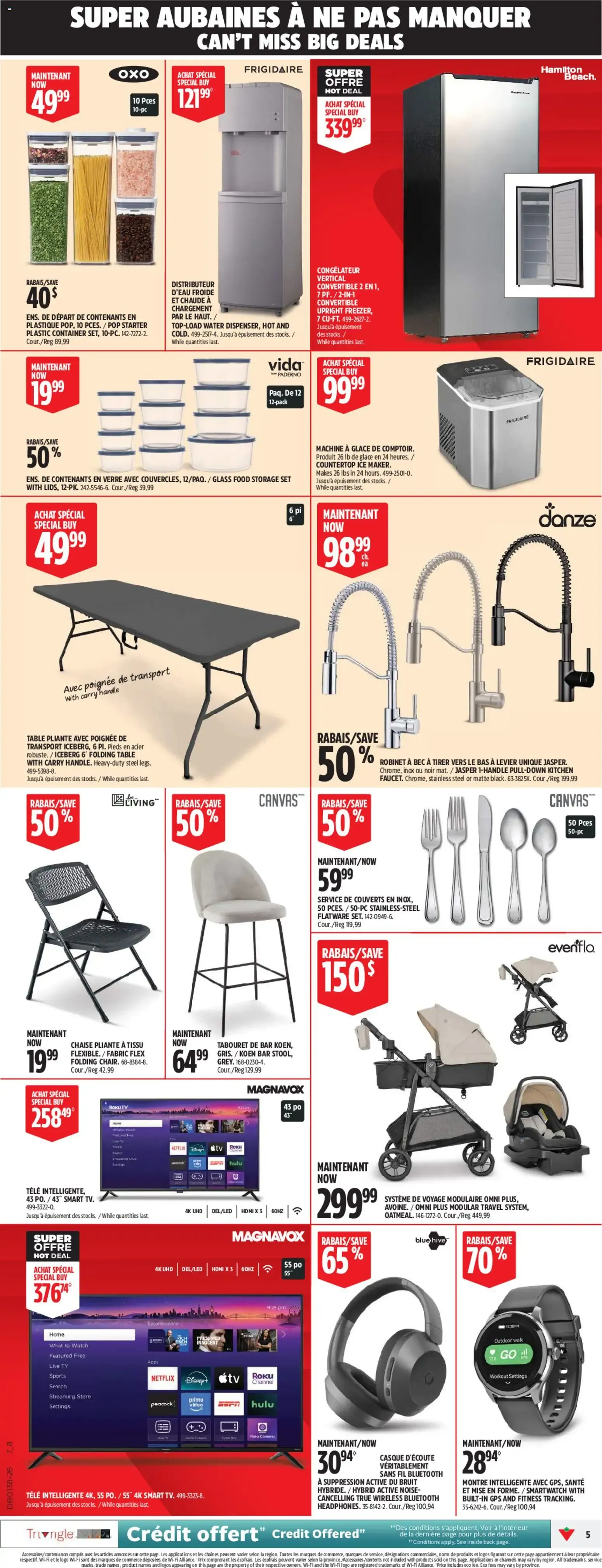 Canadian Tire circulaire - Grand solde rouge from Sep 17, 2026 > weekly specials & deals from September 17 to September 27 2026 - flyer page 7