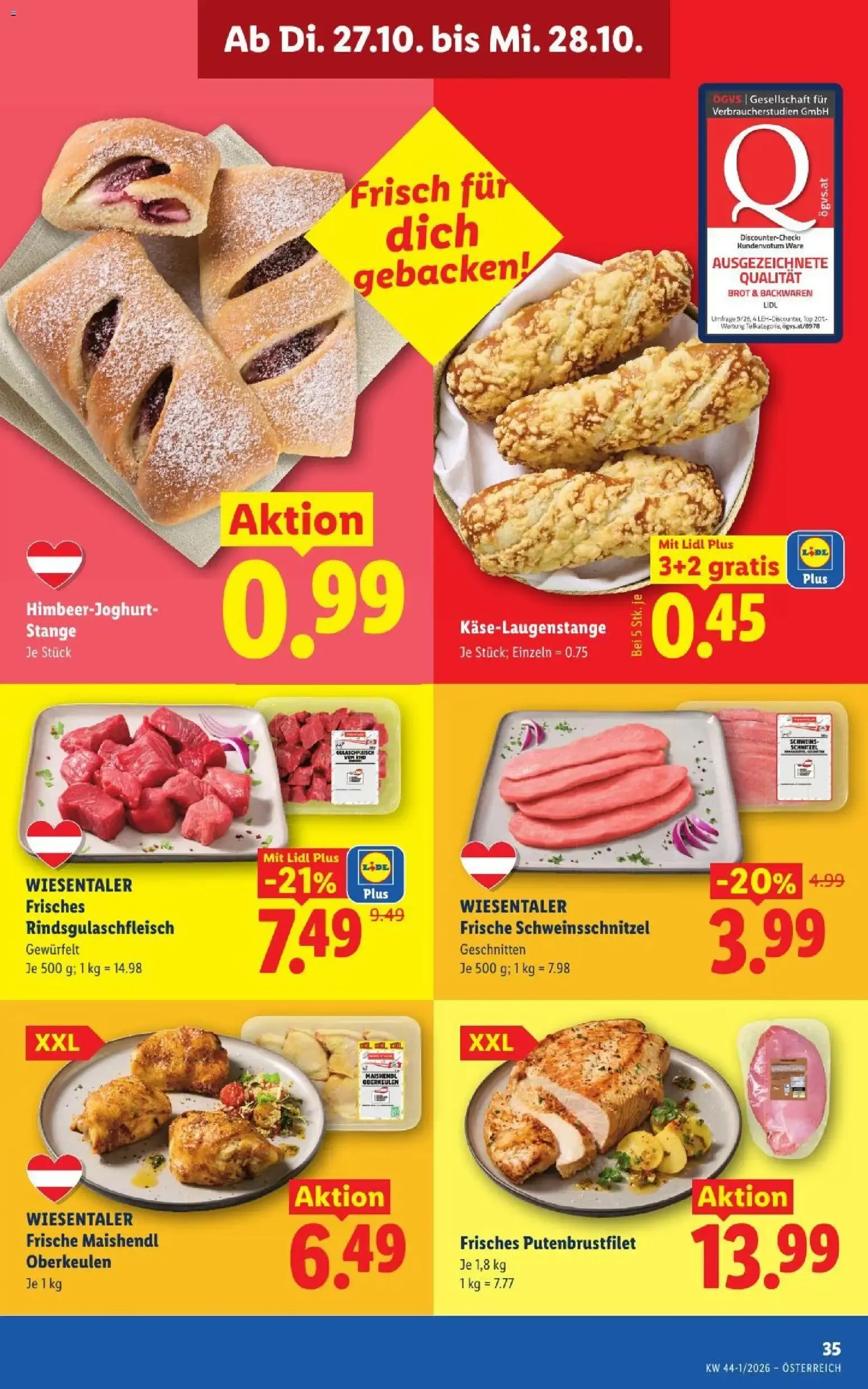 Lidl Flugblatt ab 22.10.2026 - Angebote ab donnerstag von 22. Oktober bis 24. Oktober 2026 - Flugblätt seite  44