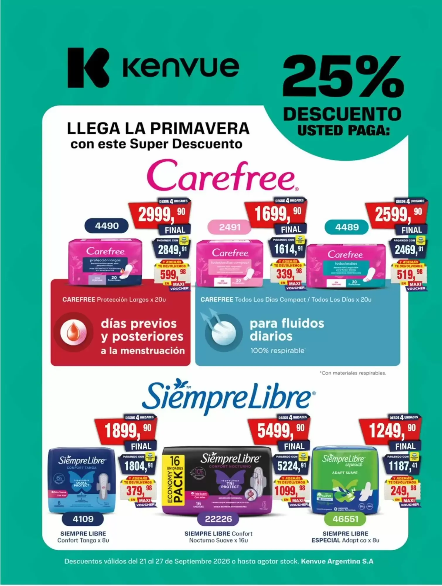 Ofertas de Revista Maxiconsumo 21 de septiembre al 27 de septiembre 2026 - Página 33 del catálogo