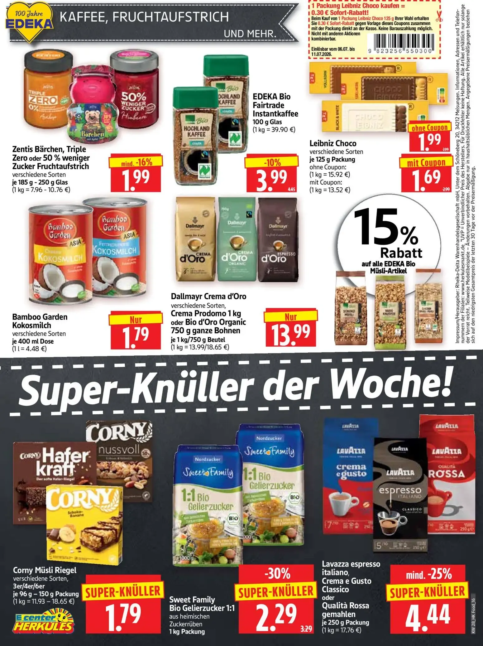 HERKULES Prospekt vom 06.07.2026 – Angebote online von 6. Juli bis 11. Juli 2026 - Prospekt seite 16