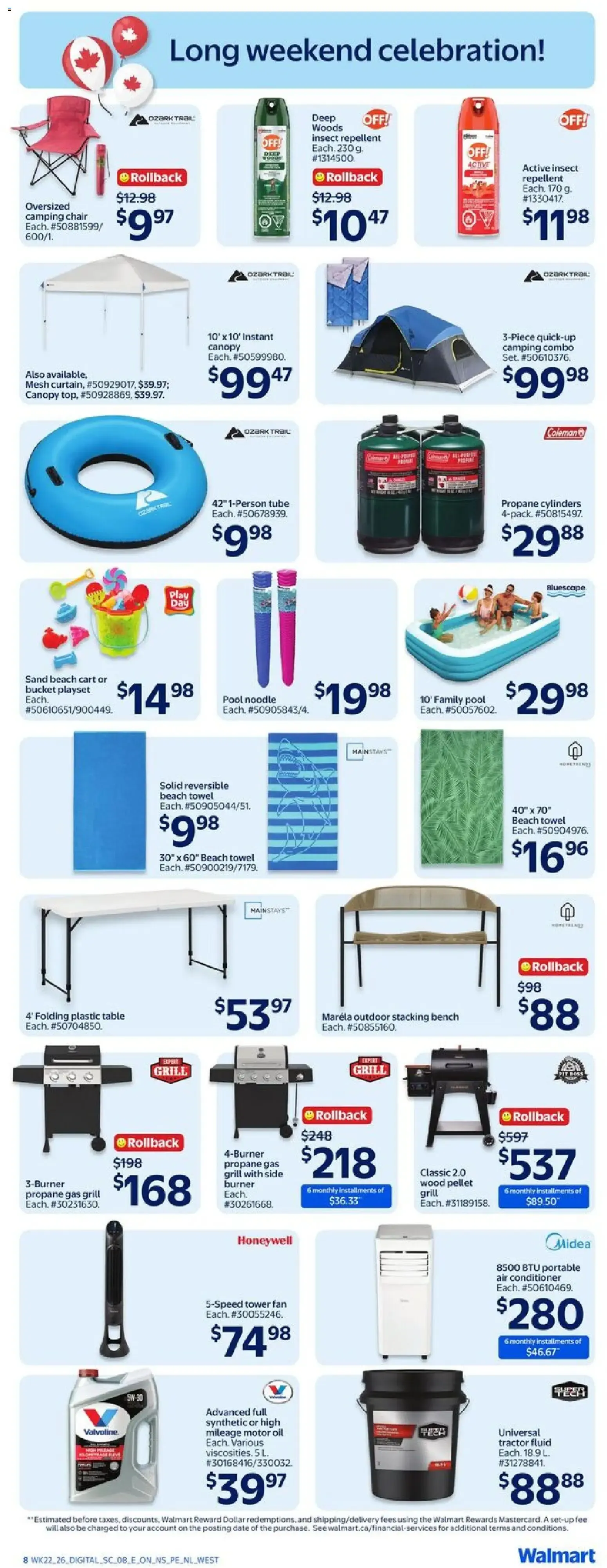 Walmart weekly flyer from Jun 25, 2026 > weekly specials & deals from June 25 to July 1 2026 - flyer page 9