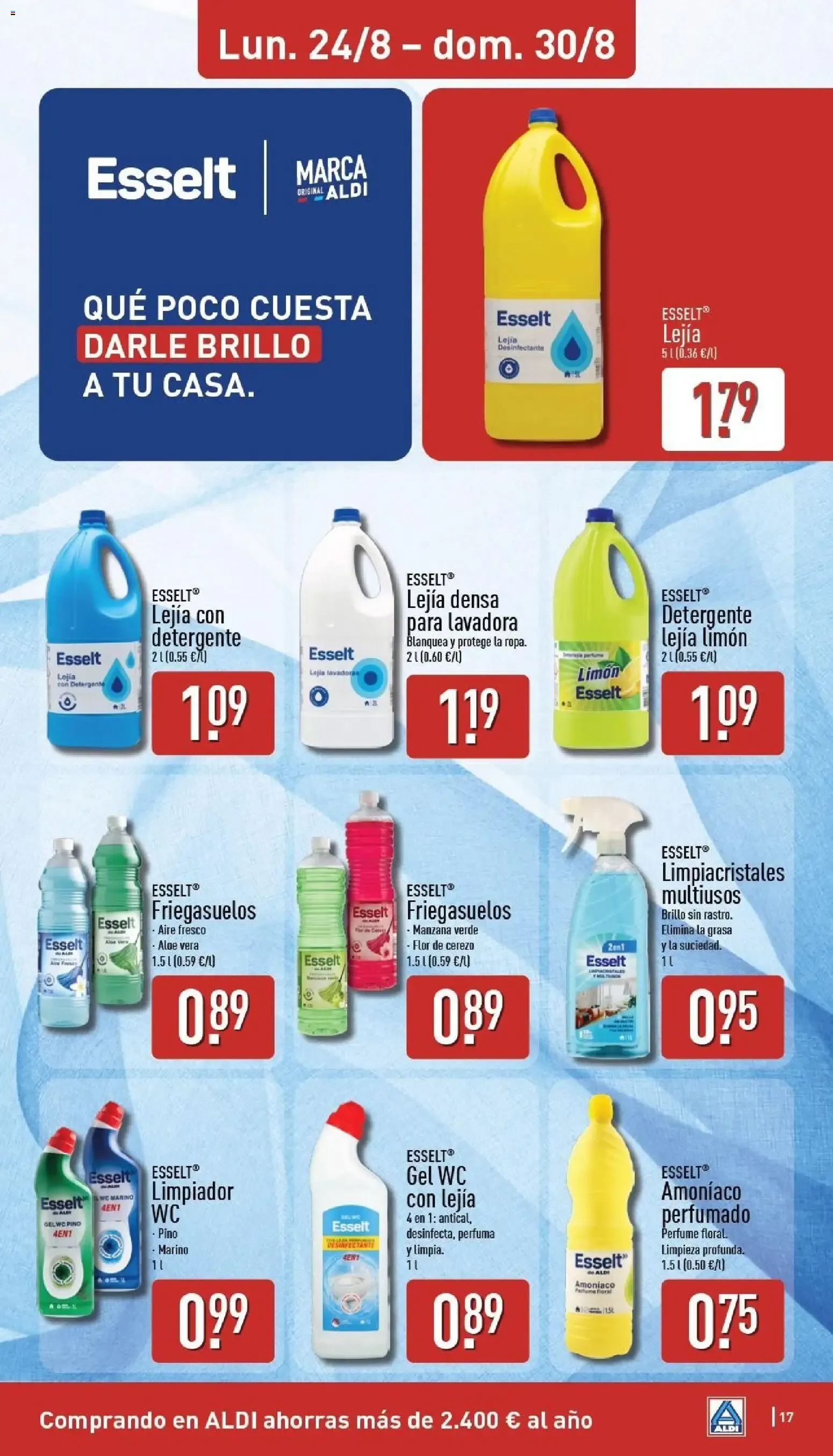 Catálogo de Aldi folleto Península del 24/08/2026 | Catálogo 24 de agosto al 30 de agosto 2026 - Página 17