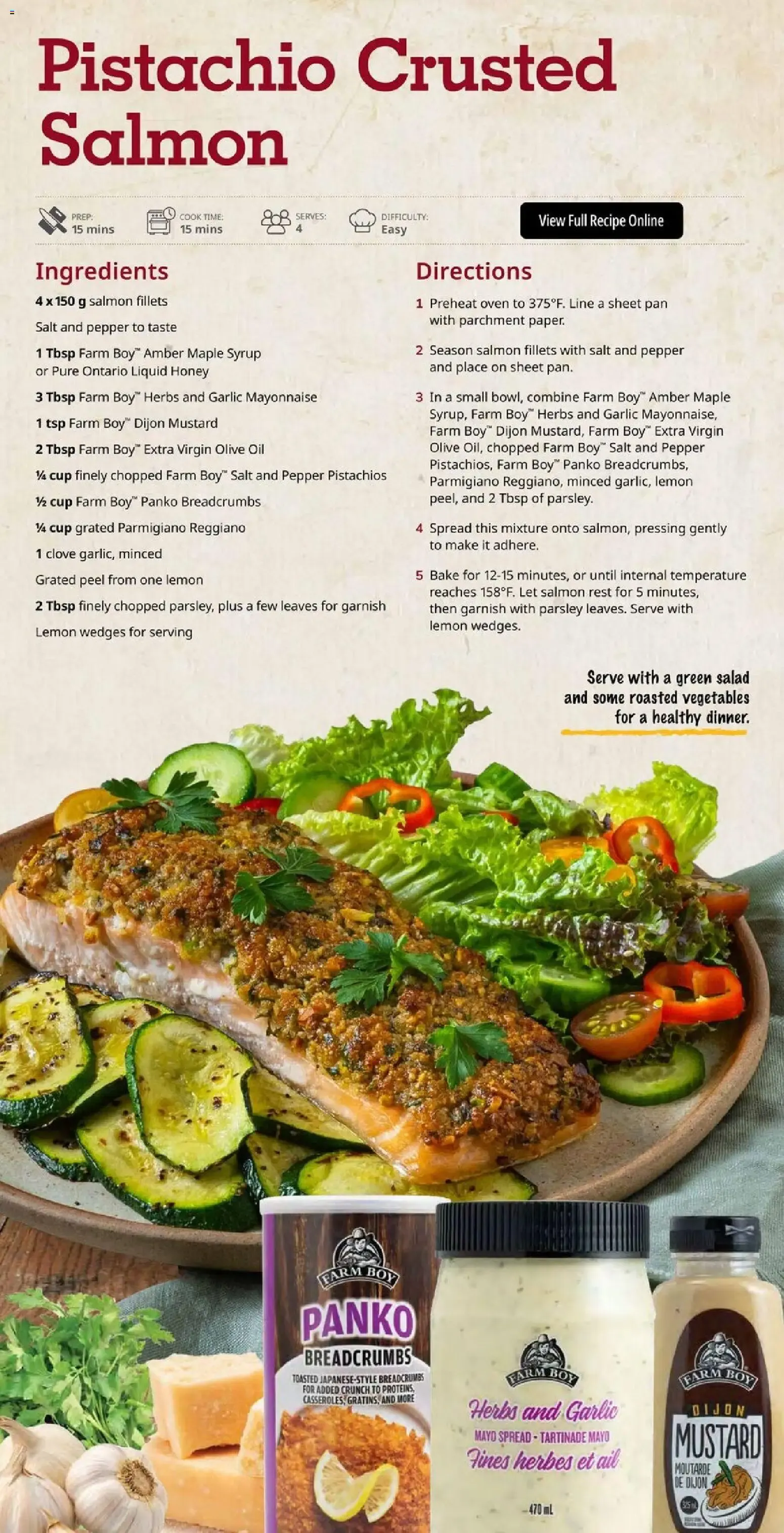 Farm Boy: Local. Fresh. Long Weekend Ready! Especiales vigentes del 30 de julio al 5 de agosto de 2026. from July 30 to August 5 2026 - flyer page 8