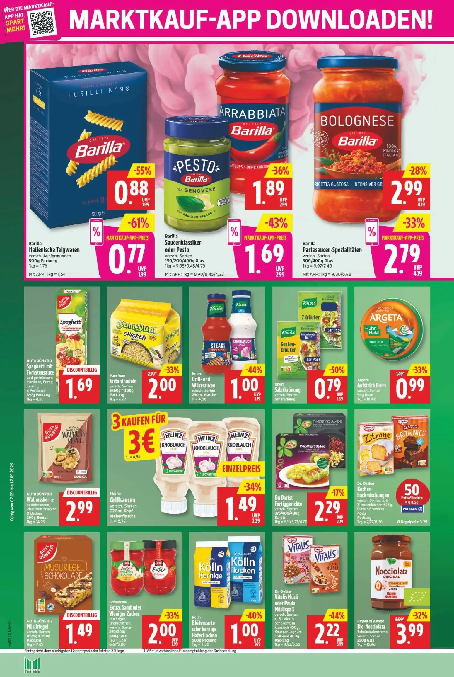 Marktkauf: Wir feiern, Sie sparen von 7. September bis 12. September 2026 - Prospekt seite 10