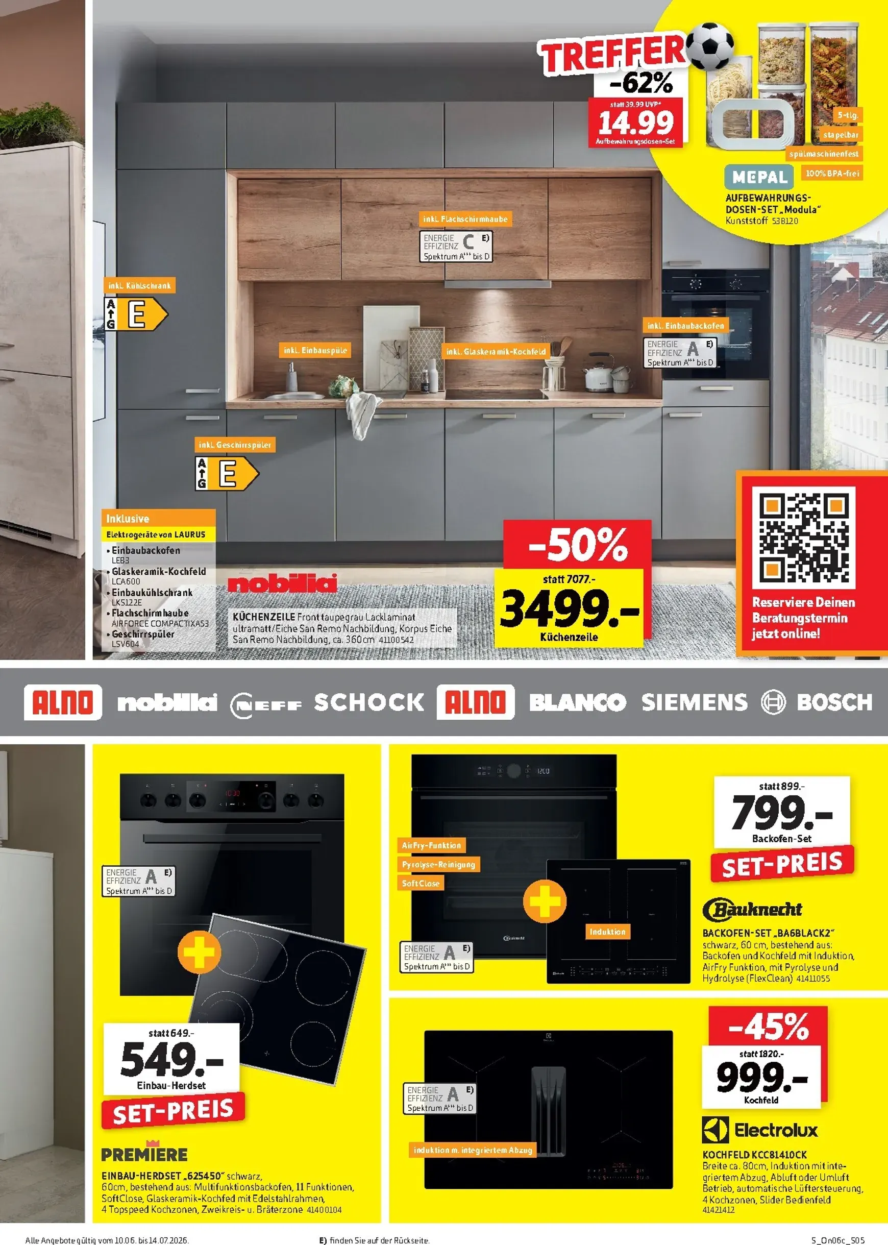 Sconto Möbel Sofort Küchen-Spezial von 10. Juni bis 14. Juli 2026 - Prospekt seite 5