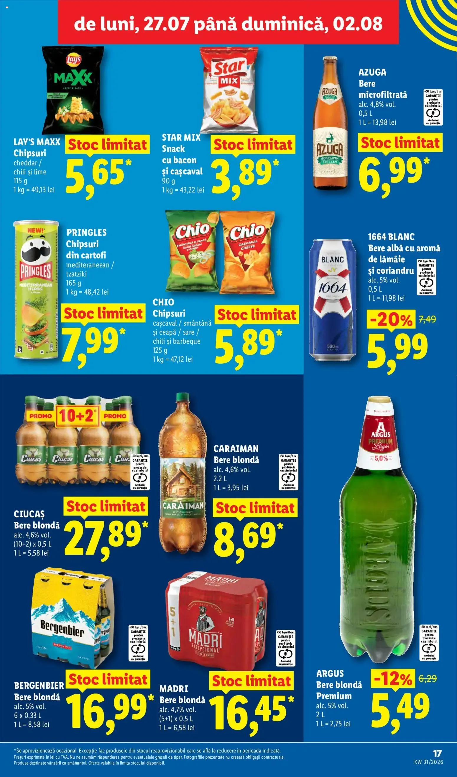 Catalog Catalog LIDL 27.07.2026 - Oferta și Revista online de la 27 iulie până la 2 august 2026 - Revista Pagina 17