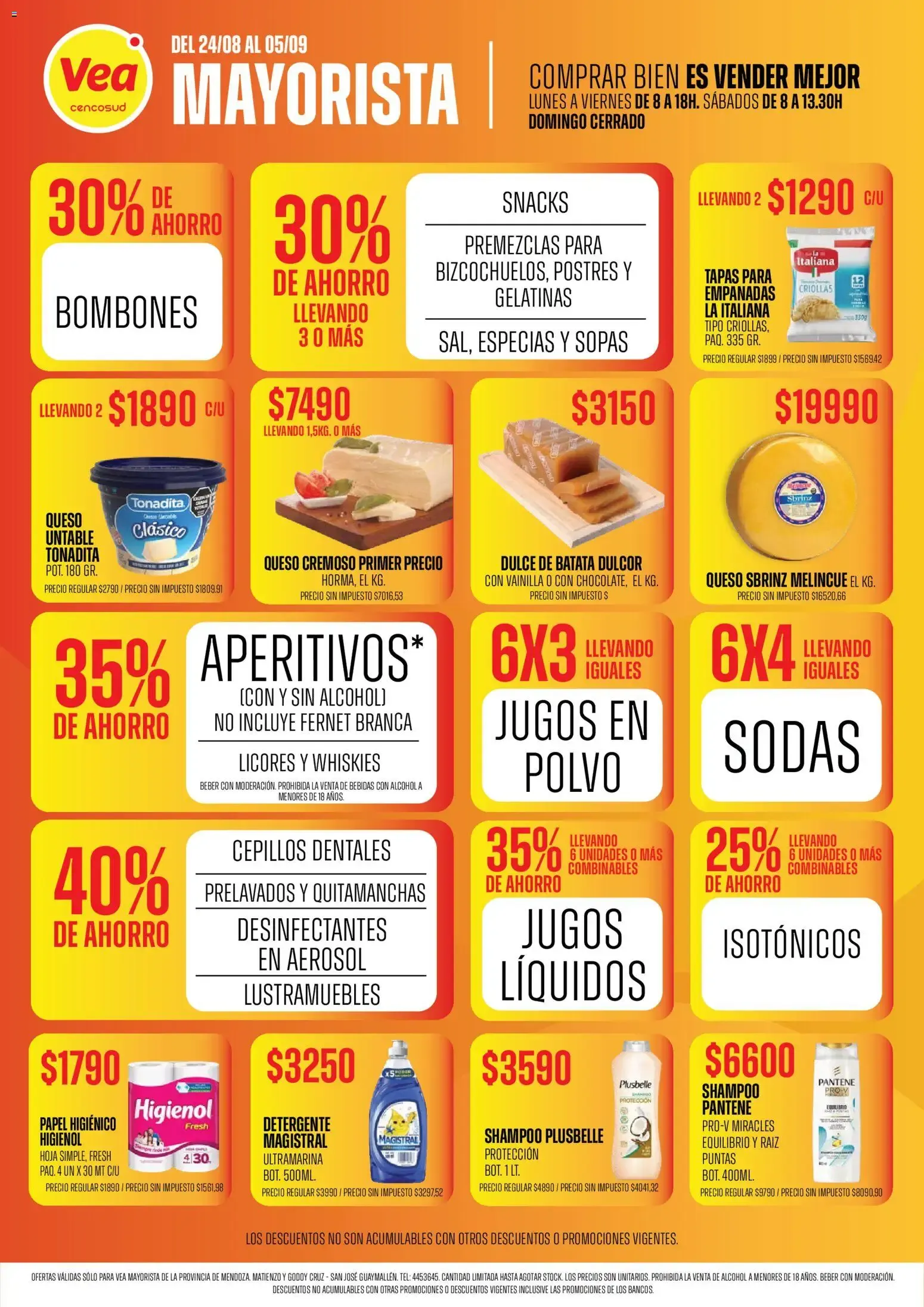 Ofertas de Vea - Vea Mayorista Mendoza del 24/08/2026 - 05/09/2026 24 de agosto al 5 de septiembre 2026 - Página 2 del catálogo