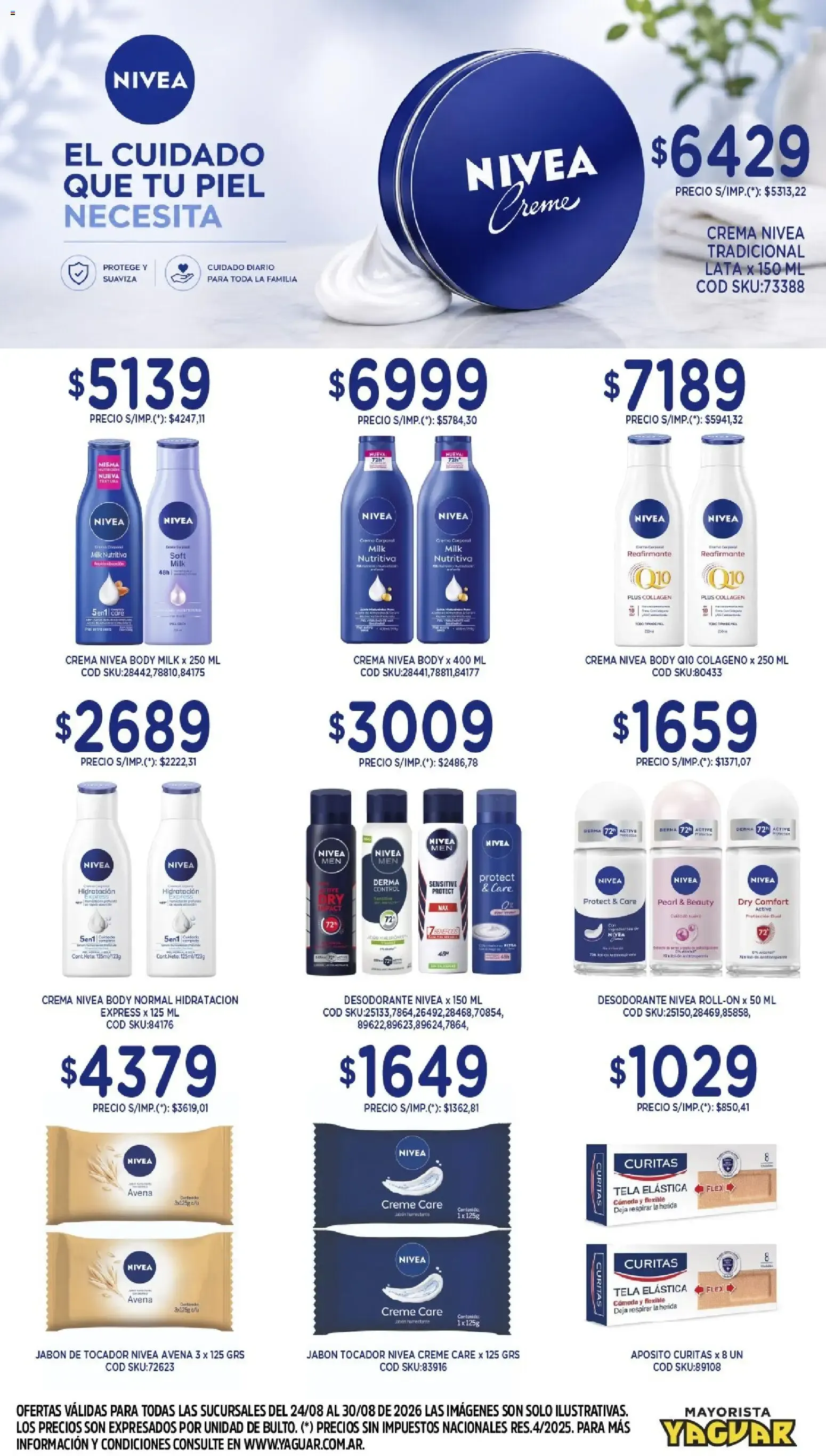 Ofertas de Yaguar - Aliados de tu bolsillo 24 de agosto al 30 de agosto 2026 - Página 3 del catálogo