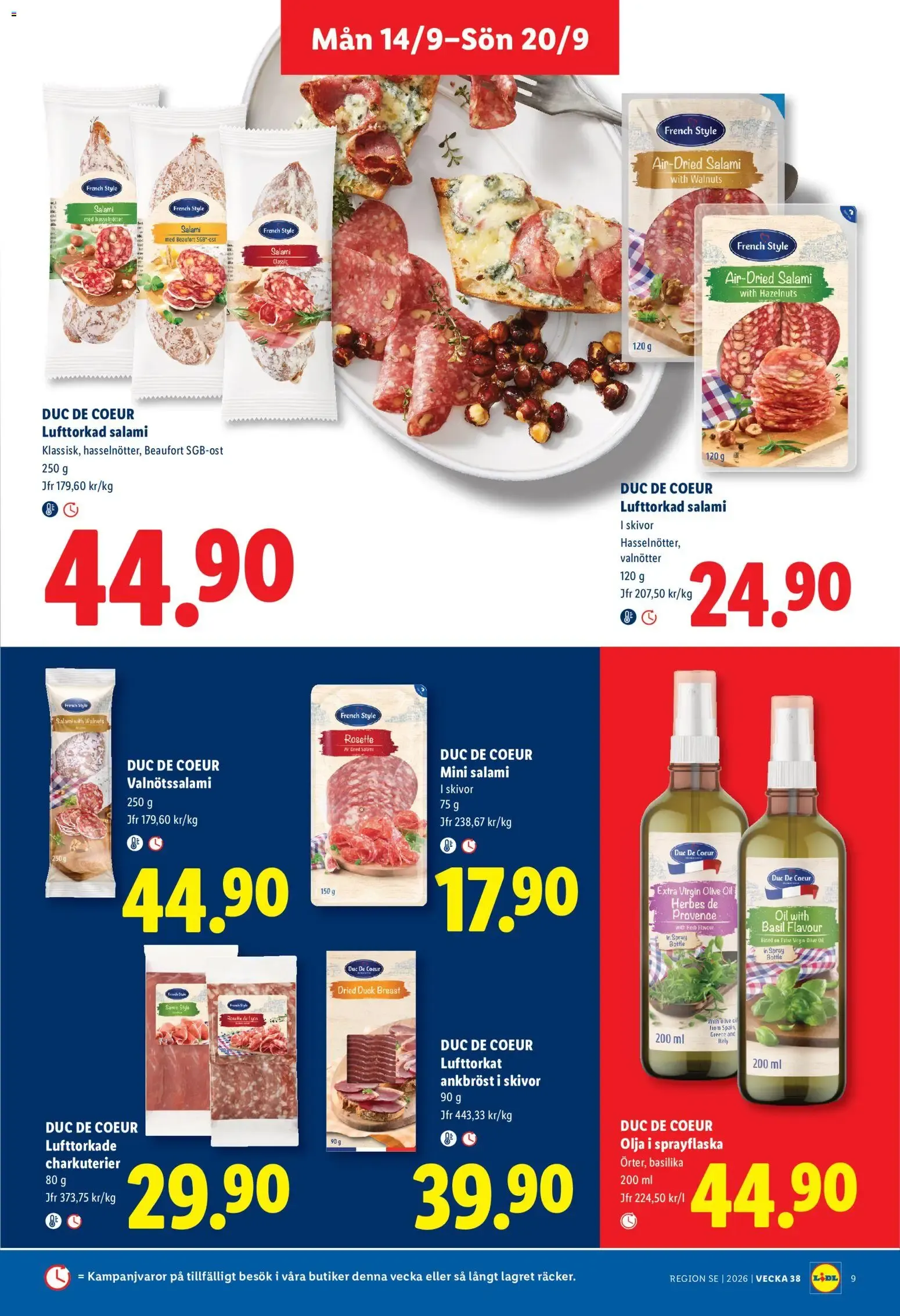 Lidl erbjudanden från 14/09/2026 - 20/09/2026 > Reklamblad nuvarande rabatter från 14 september till 20 september 2026 - Reklamblad sidor 10