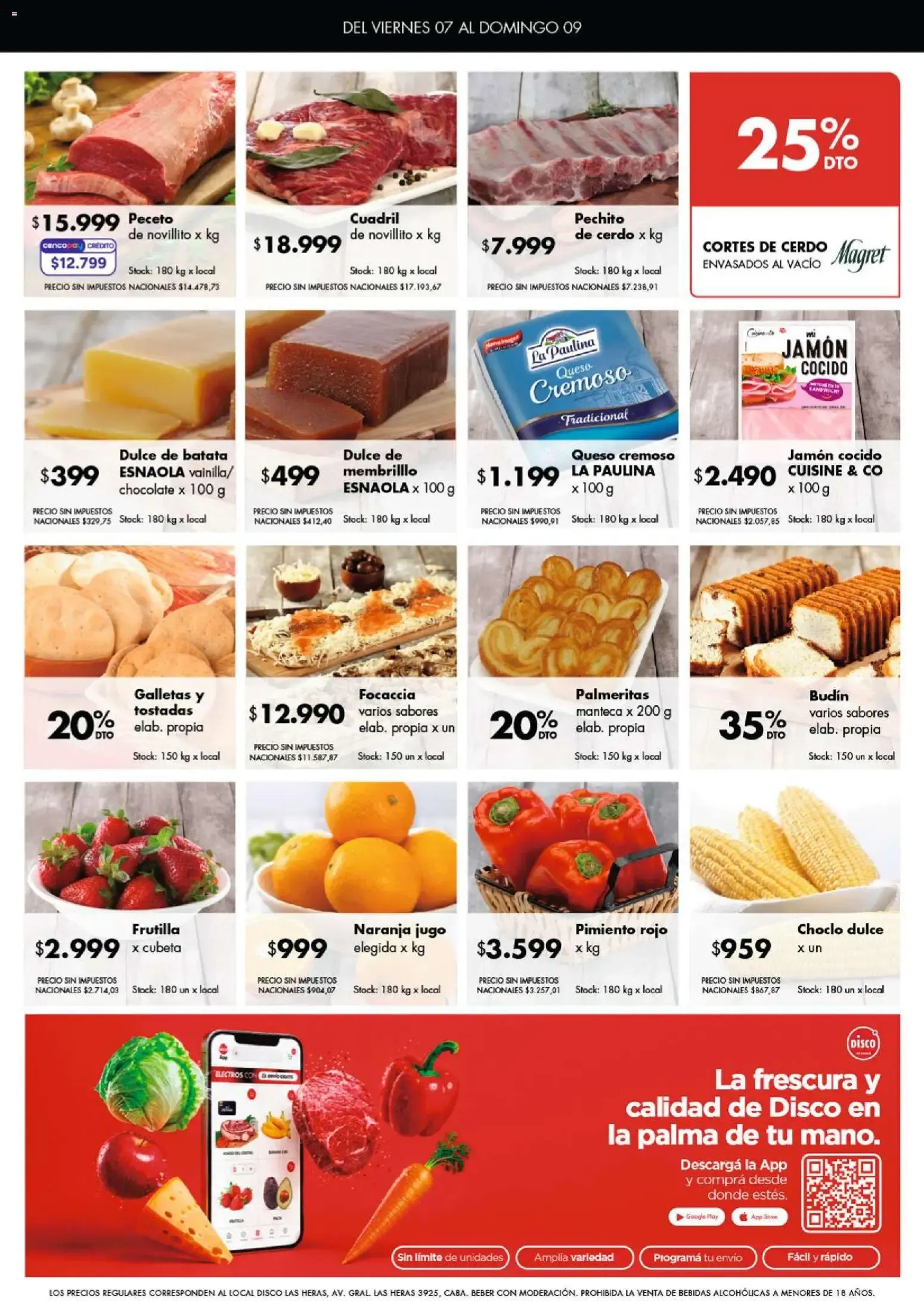 Ofertas de Disco - Ofertas Córdoba del 07/08/2026 - 09/08/2026 7 de agosto al 9 de agosto 2026 - Página 8 del catálogo
