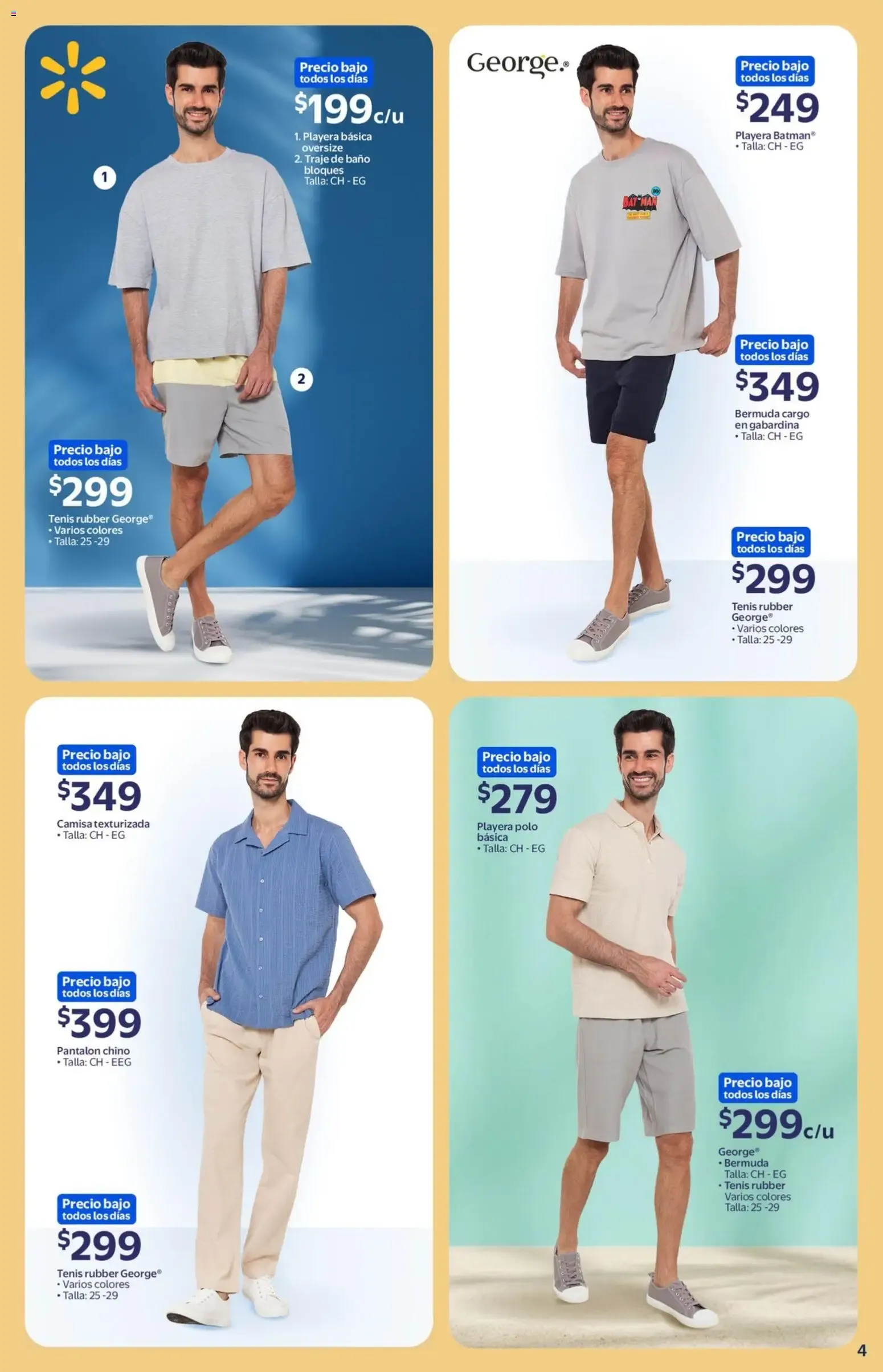 Catálogo de Walmart folleto Colección Verano 2026 (04/06/2026 - 21/07/2026) - catálogo en línea 4 de junio al 21 de julio 2026 - Pagina 4