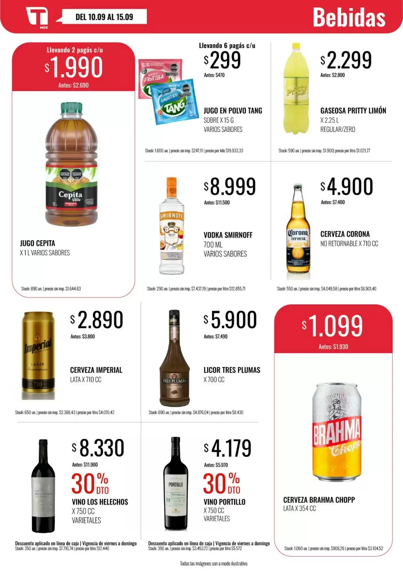 Ofertas de Catálogo de Ofertas Tadicor Mayorista - Minorista 9 de septiembre al 15 de septiembre 2026 - Página 3 del catálogo