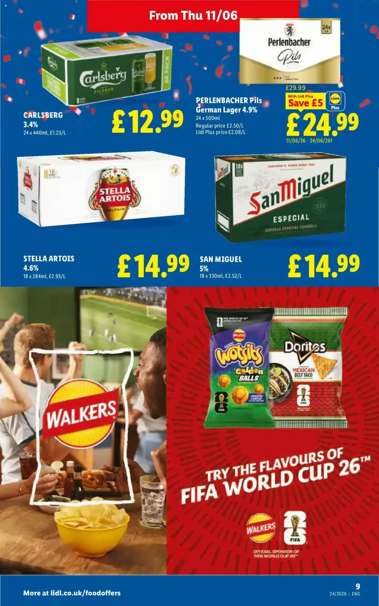 Lidl: Getting Match-Ready (England) from 11 June to 17 June 2026 - Catalogue Page 9
