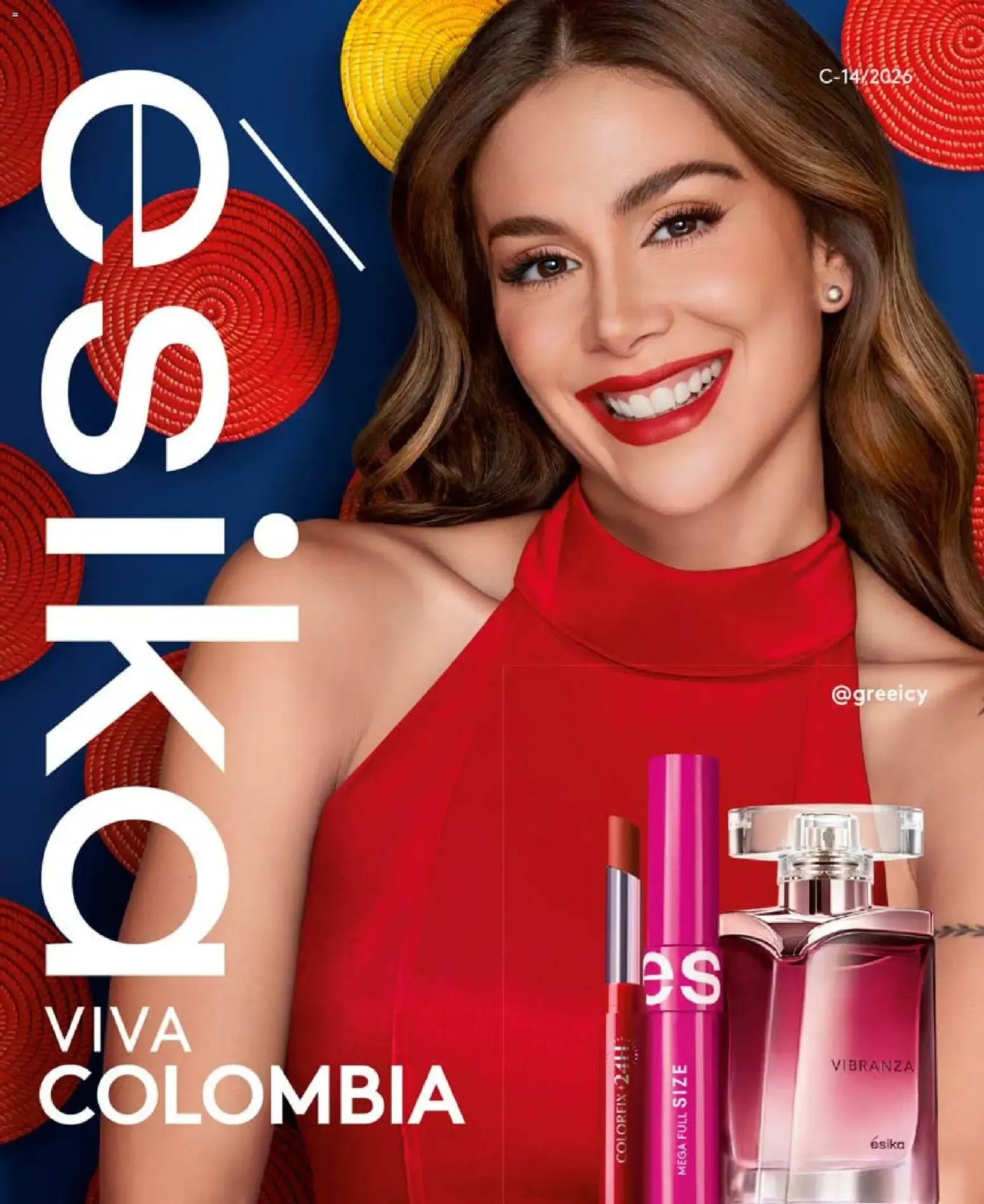 Catalogo de Ésika VIVA COLOMBIA C-14/2026 17 de agosto al 8 de octubre 2026 - Pag 1