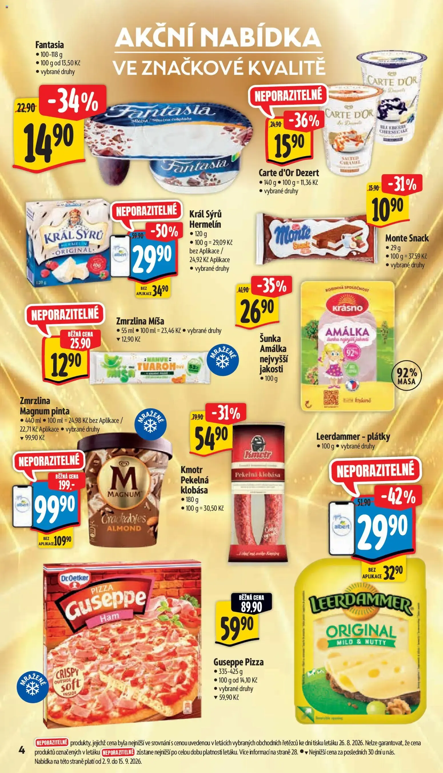 Albert leták - Hypermarket od 02.09.2026 - Akční leták - 2. září 8. září 2026 - Page 10