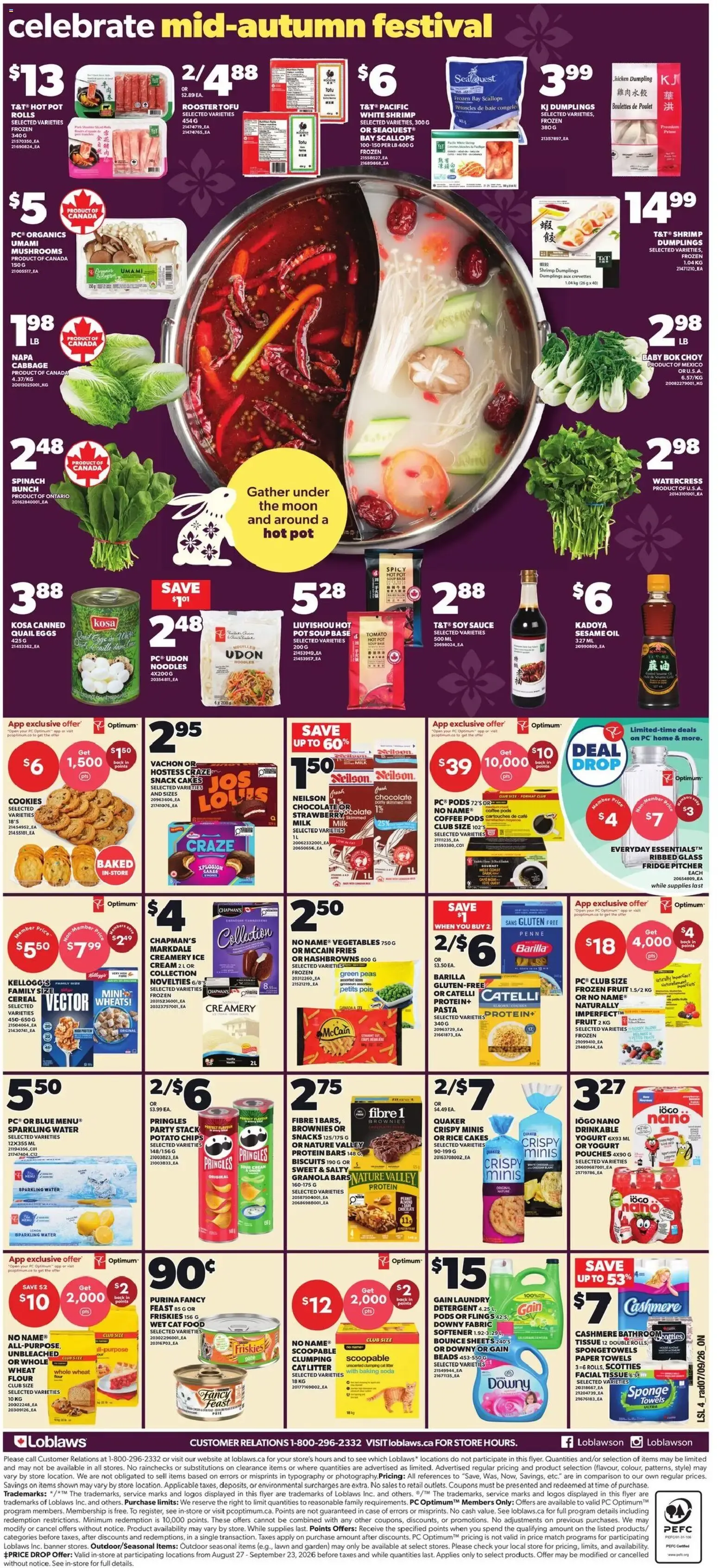 Loblaws weekly flyer / circulaire from Sep 10, 2026 > weekly specials & deals from September 10 to September 16 2026 - flyer page 2