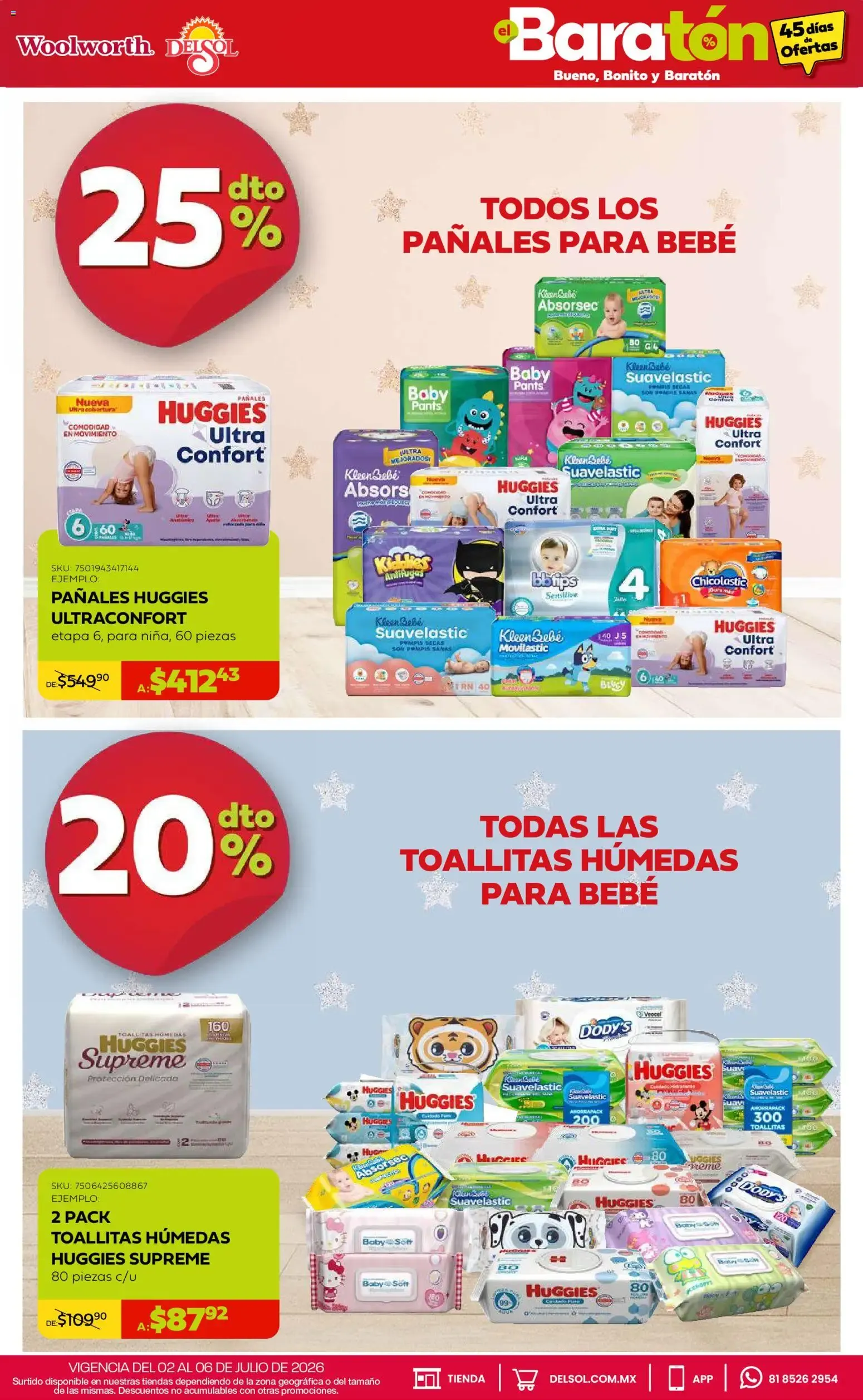 Catálogo de Del Sol y Woolworth catálogo Bueno, Bonito y Baratón (02/07/2026 - 06/07/2026) - catálogo en línea 2 de julio al 6 de julio 2026 - Pagina 13