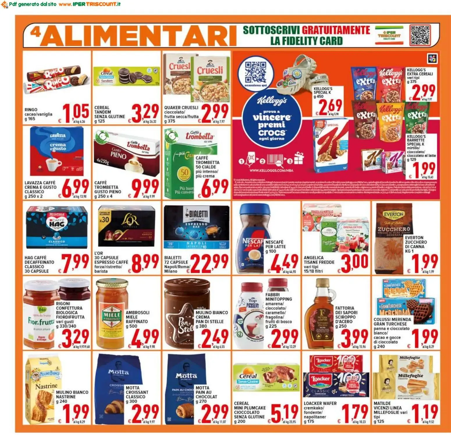 Ipertriscount Supermercati - Scorta Vacanze! da 10 luglio a 21 luglio di 2026 - Pagina del volantino 4