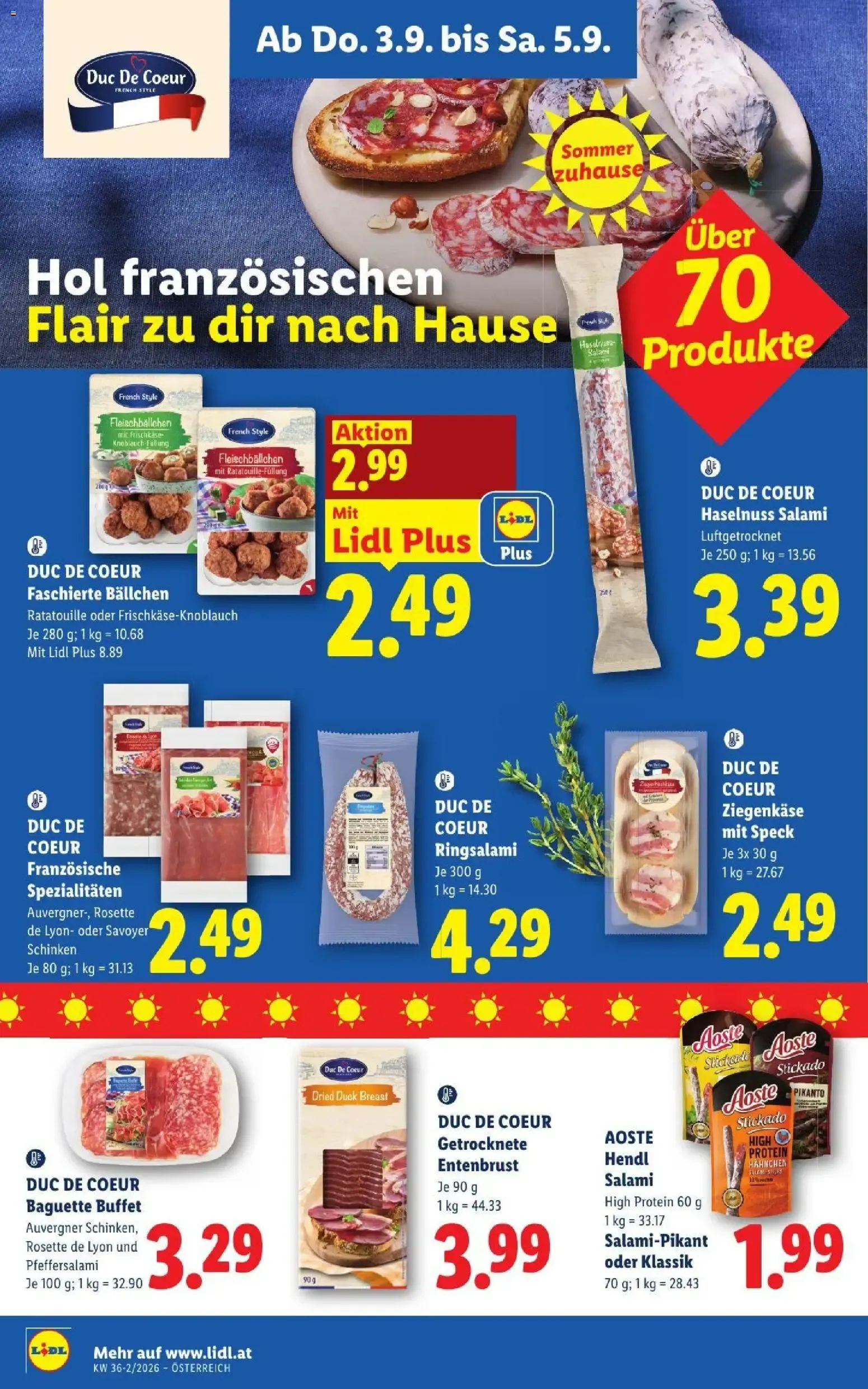 Lidl - Flugblatt ab 03.09.2026 - Angebote ab donnerstag von 3. September bis 5. September 2026 - Flugblätt seite  14