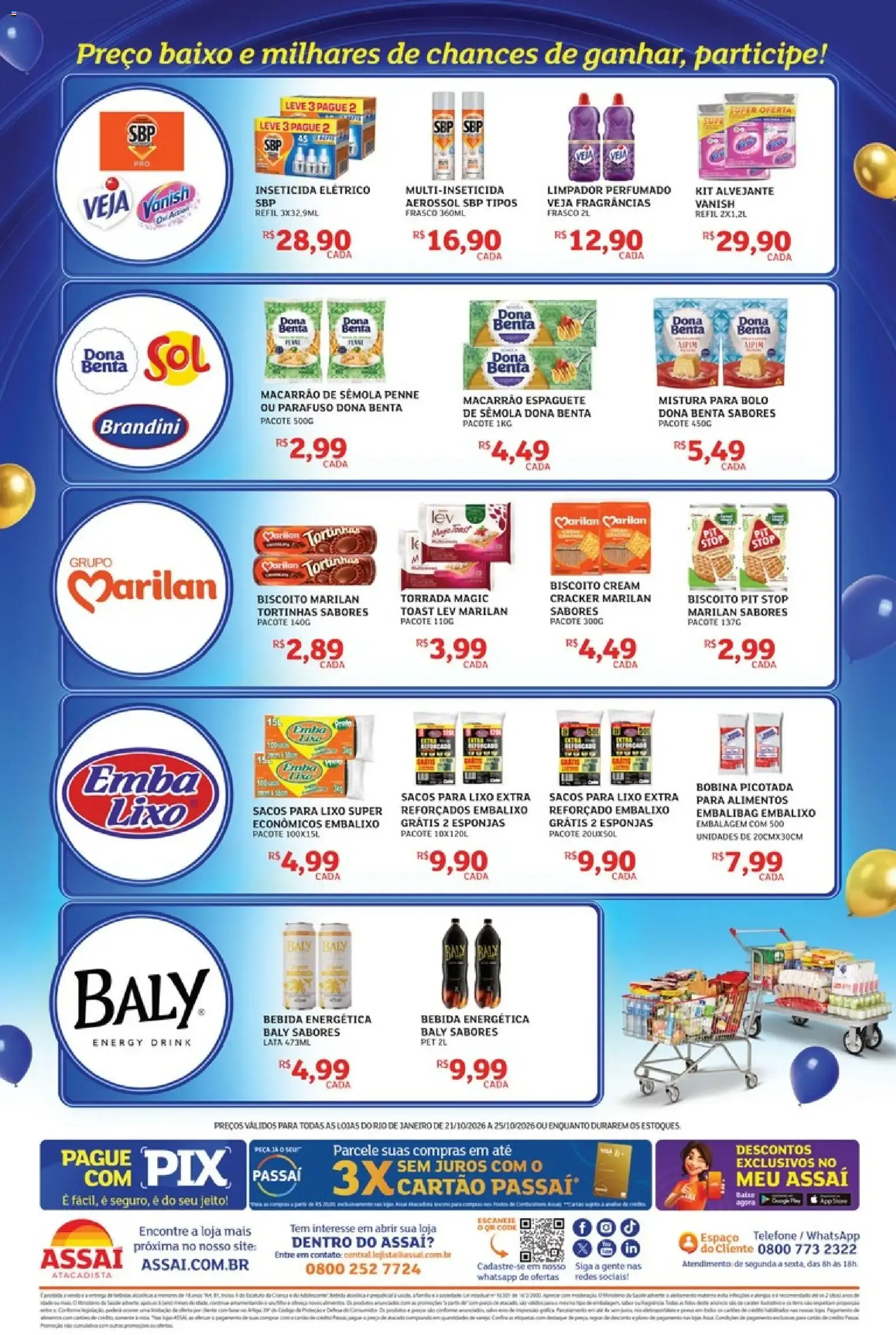 Encarte de Assaí Atacadista: Compras Grátis Todos os Dias 21 de outubro até 25 de outubro 2026 - Pagina 4