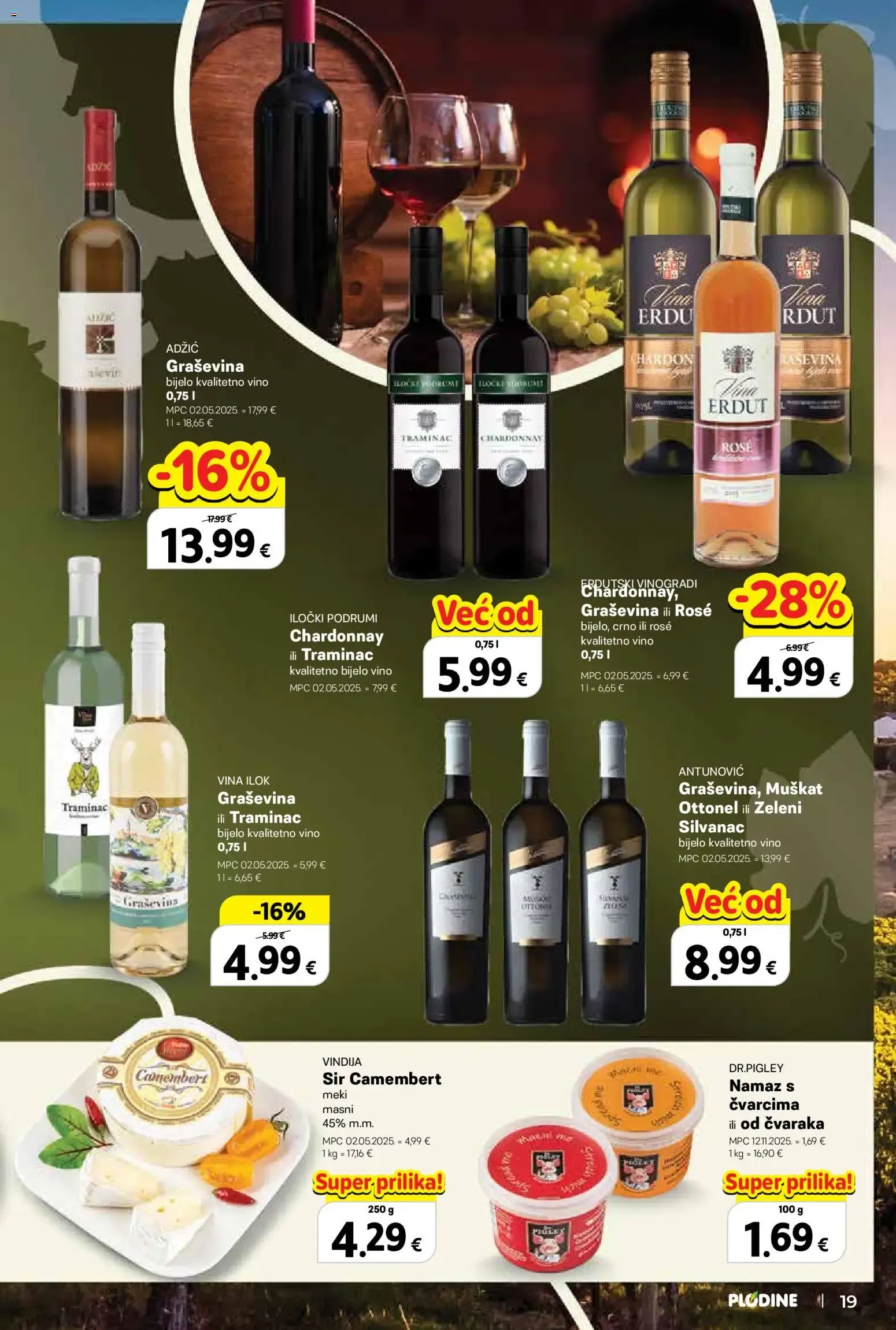 Katalog Plodine Vinnski putopis novi od 24.09.2026 na listanje > letak digitalni od 24. rujna do 7. listopada 2026. - Pregled Stranica 19