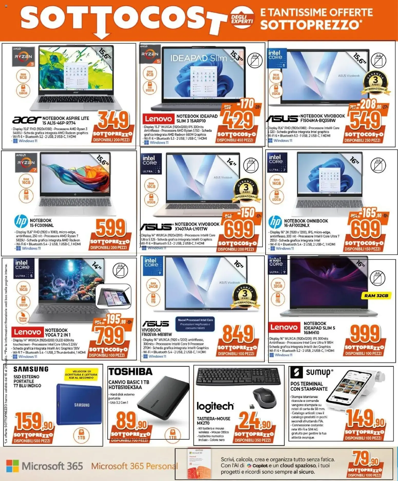 Expert Sottocosto - Estate Esagerata da 16 luglio a 29 luglio di 2026 - Pagina del volantino 14