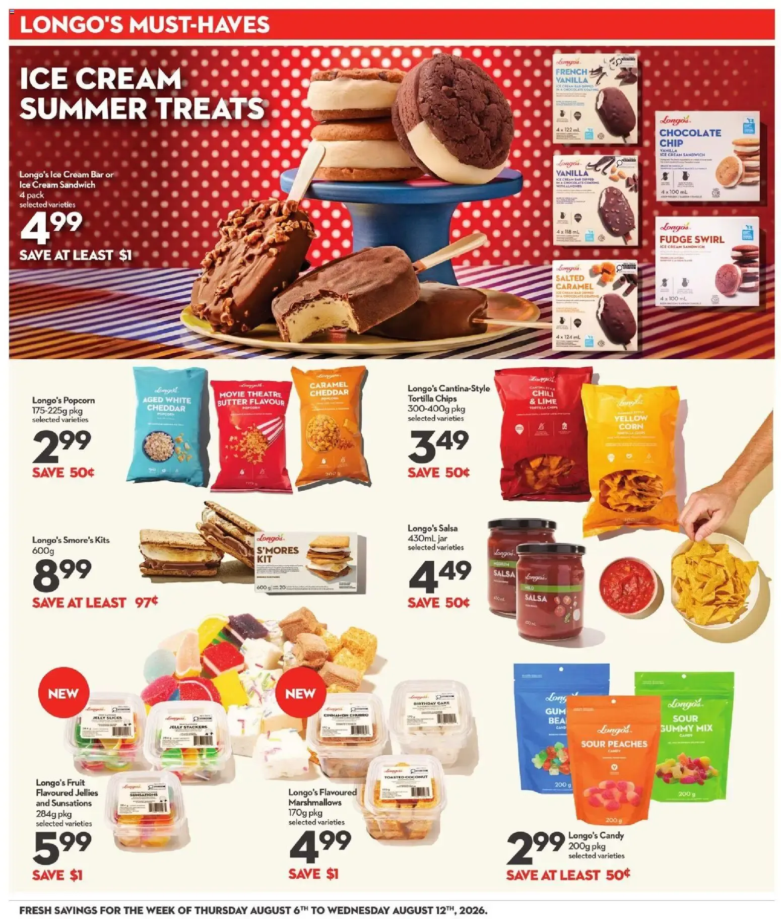 Longo's weekly flyer / circulaire from August 6 to August 12 2026 - flyer page 14