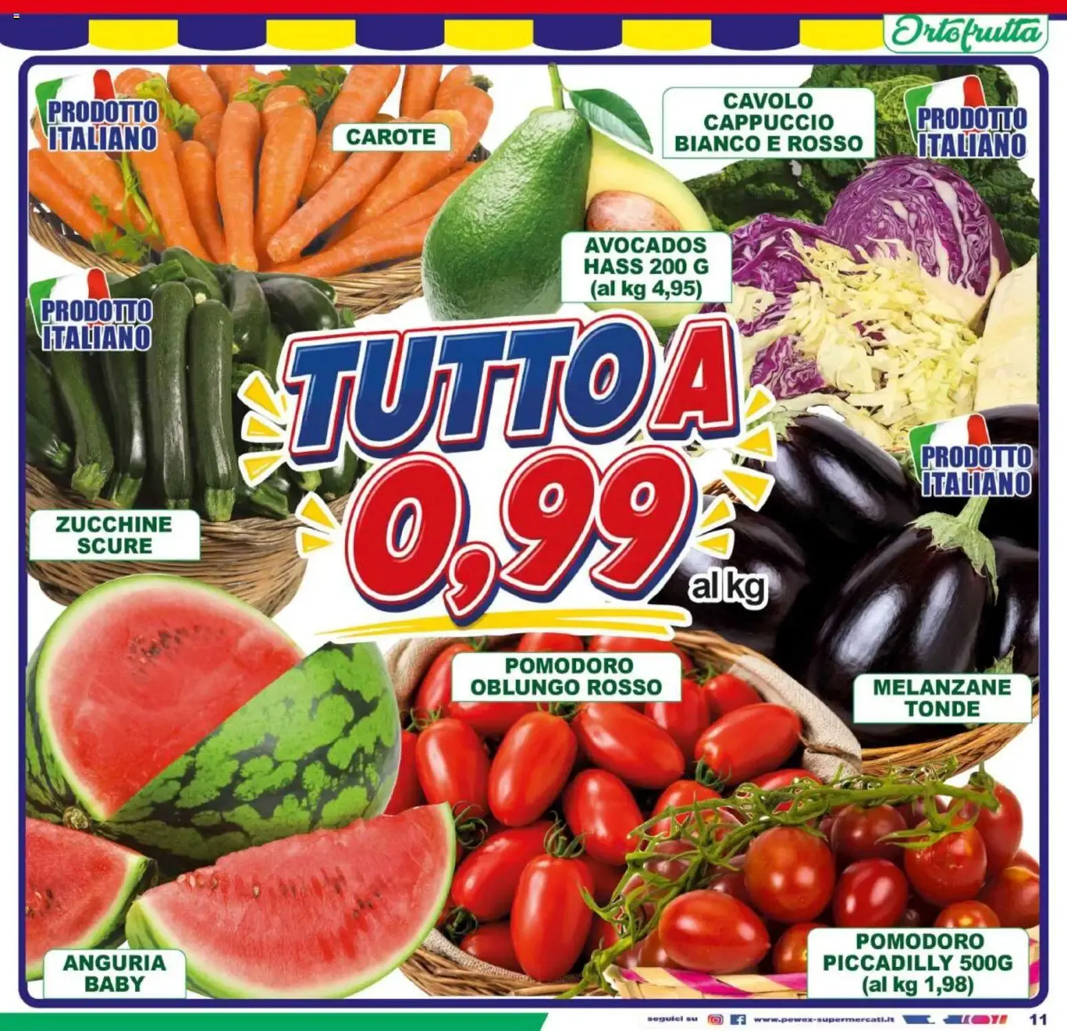 Volantino Pewex - Tutto a 0,99€ da 31 luglio a 11 agosto di 2026 - Pagina del volantino 11