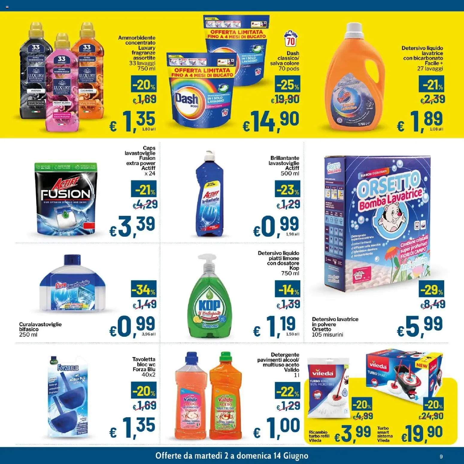 Qui Discount volantino dal 02/06/2026 - online Offerte da 2 giugno a 14 giugno di 2026 - Pagina del volantino 7