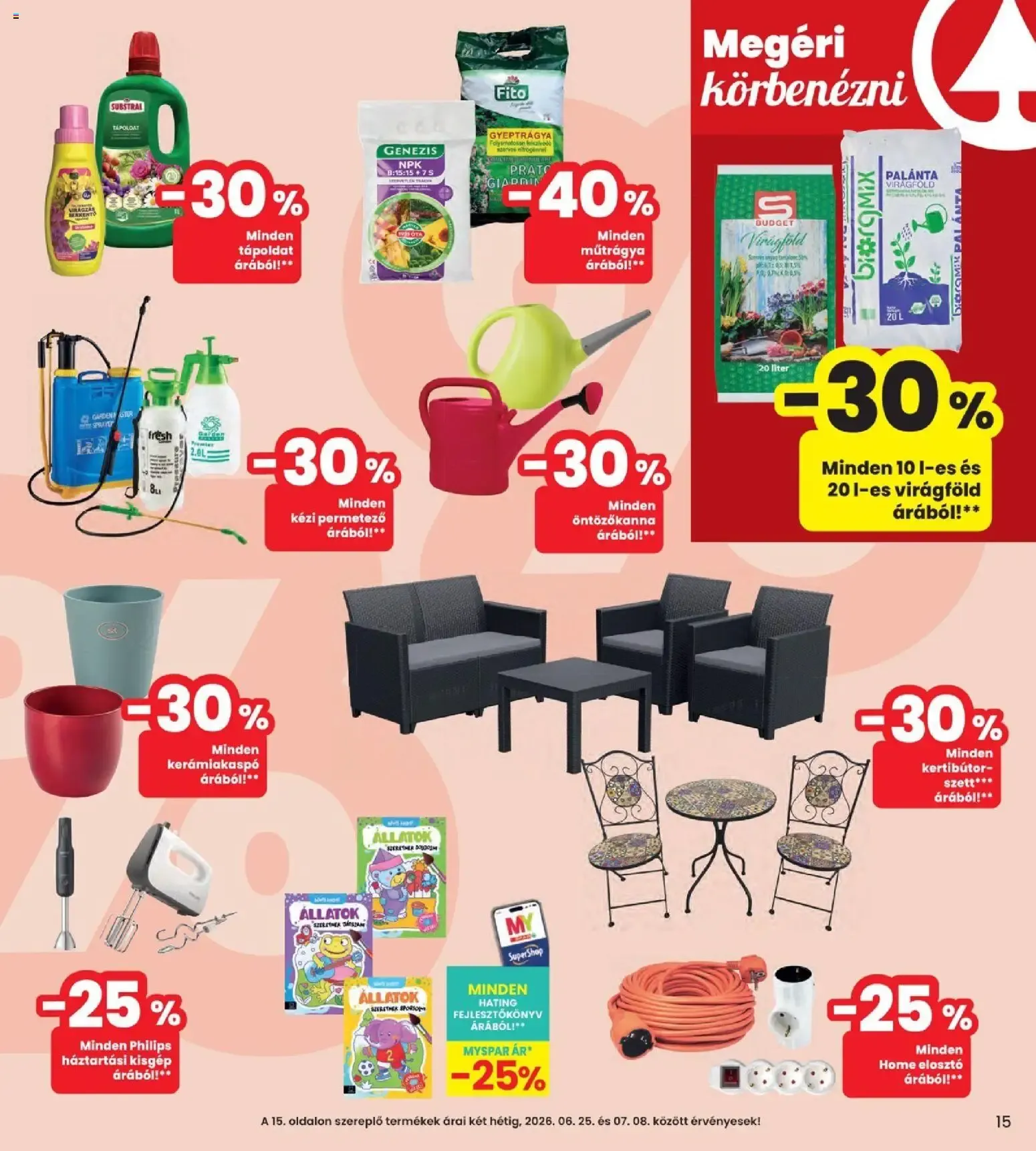 Katalógus Interspar akciós újság - 2026.06.25. -tól/töl > akció, lapozható szórólap 🛍️ június 25.-tól július 1.-ig 2026. - Oldal 15