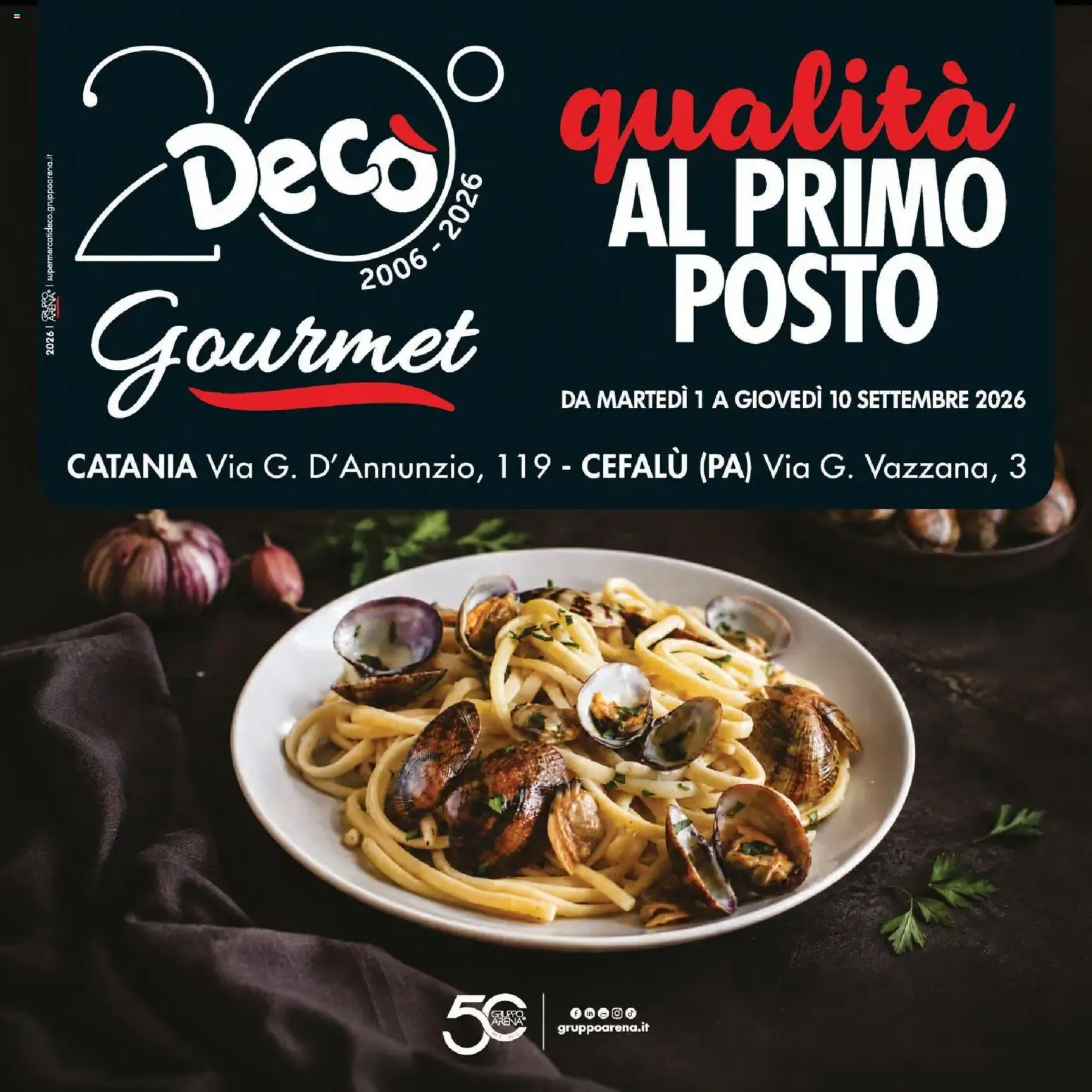 Nuovo Decò volantino Gourmet Sicilia dal 01/09/2026 > offerte anteprima 🛍️ da 1 settembre a 10 settembre di 2026 - Pagina del volantino 1