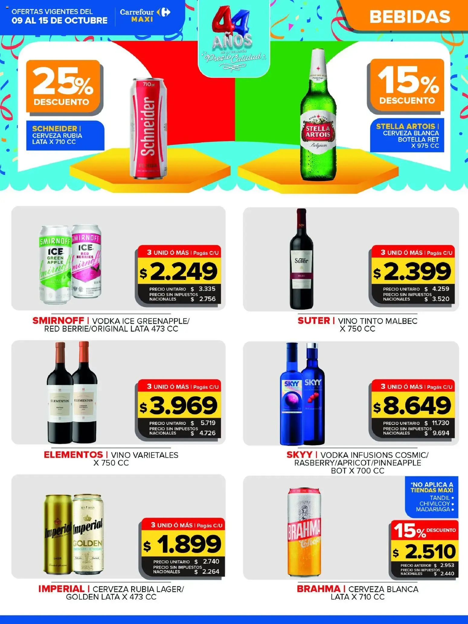 Ofertas de Carrefour Maxi catálogo del 09/10/2026 - 15/10/2026 9 de octubre al 15 de octubre 2026 - Página 7 del catálogo
