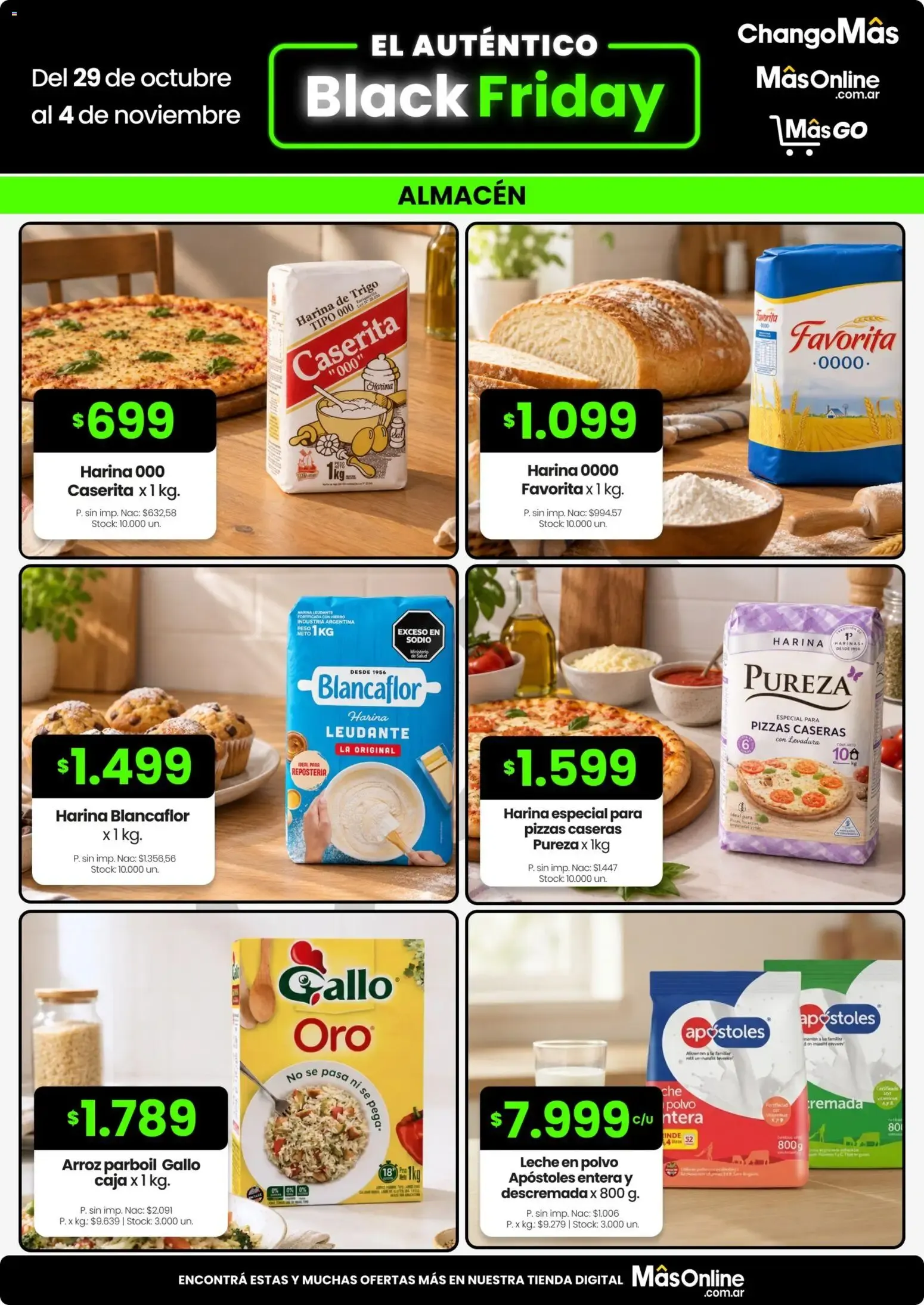 Ofertas de Changomas BLACK FRIDAY Folleto de 29/10/2026 29 de octubre al 4 de noviembre 2026 - Página 9 del catálogo