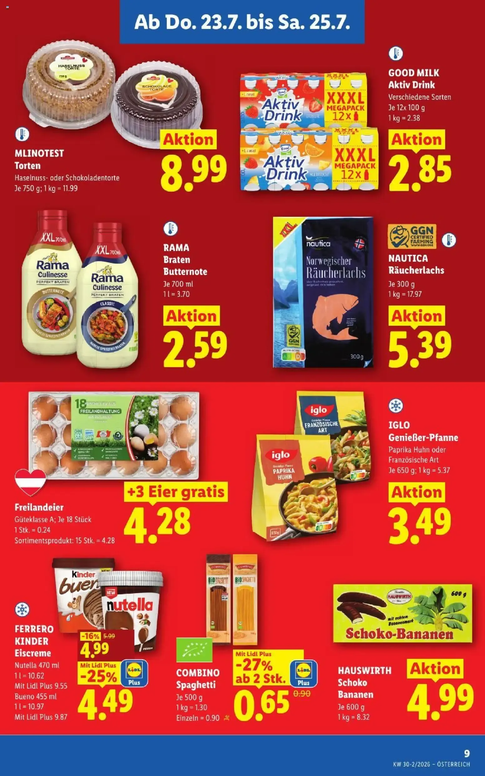 Lidl - Flugblatt ab 23.07.2026 - Angebote ab donnerstag von 23. Juli bis 25. Juli 2026 - Flugblätt seite  11