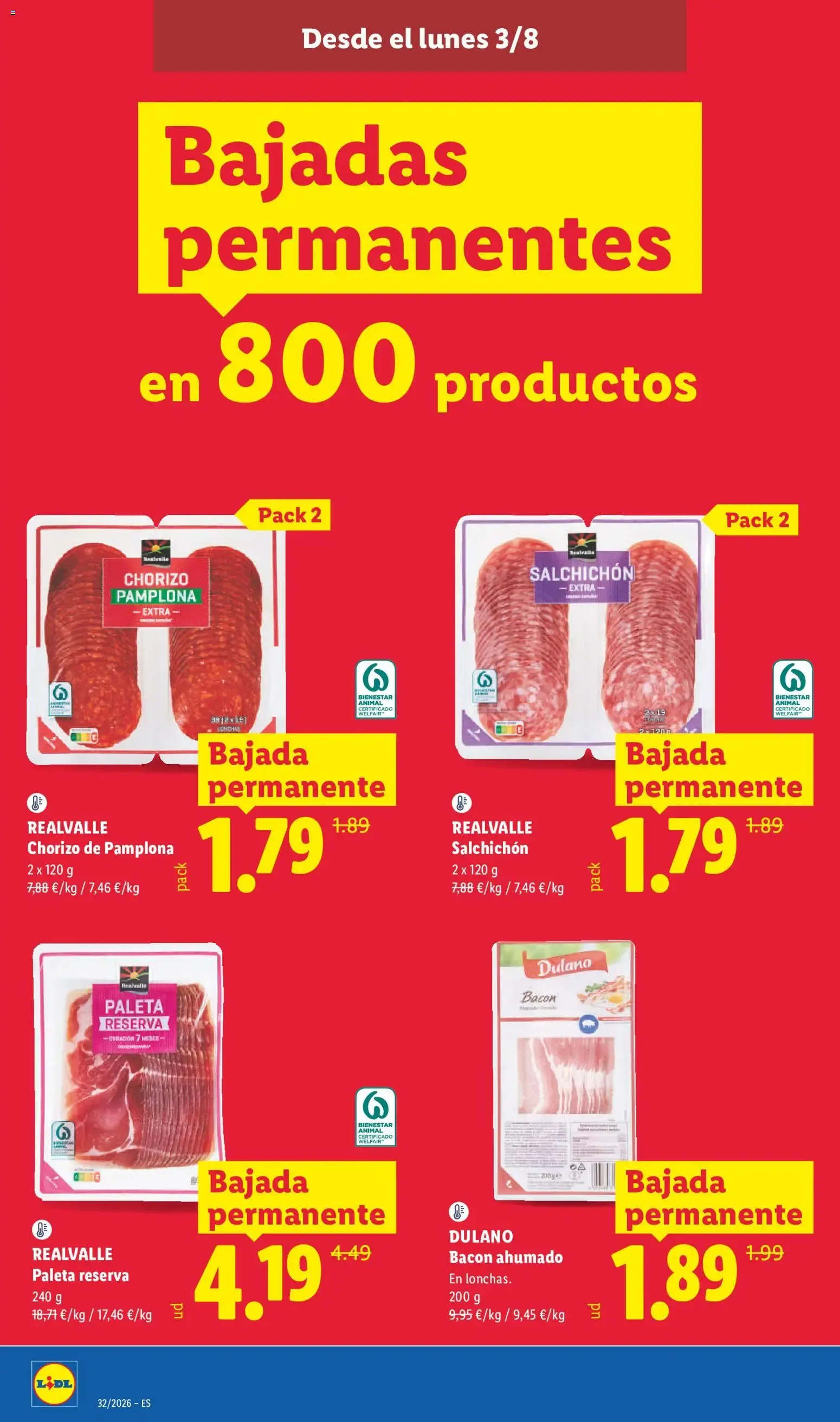 Catálogo de Lidl folleto del 03/08/2026 | Ofertas 3 de agosto al 9 de agosto 2026 - Página 4